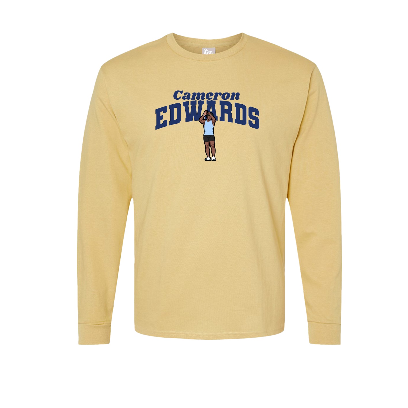 Long Sleeve Tee — Signature Arch in Vegas Gold