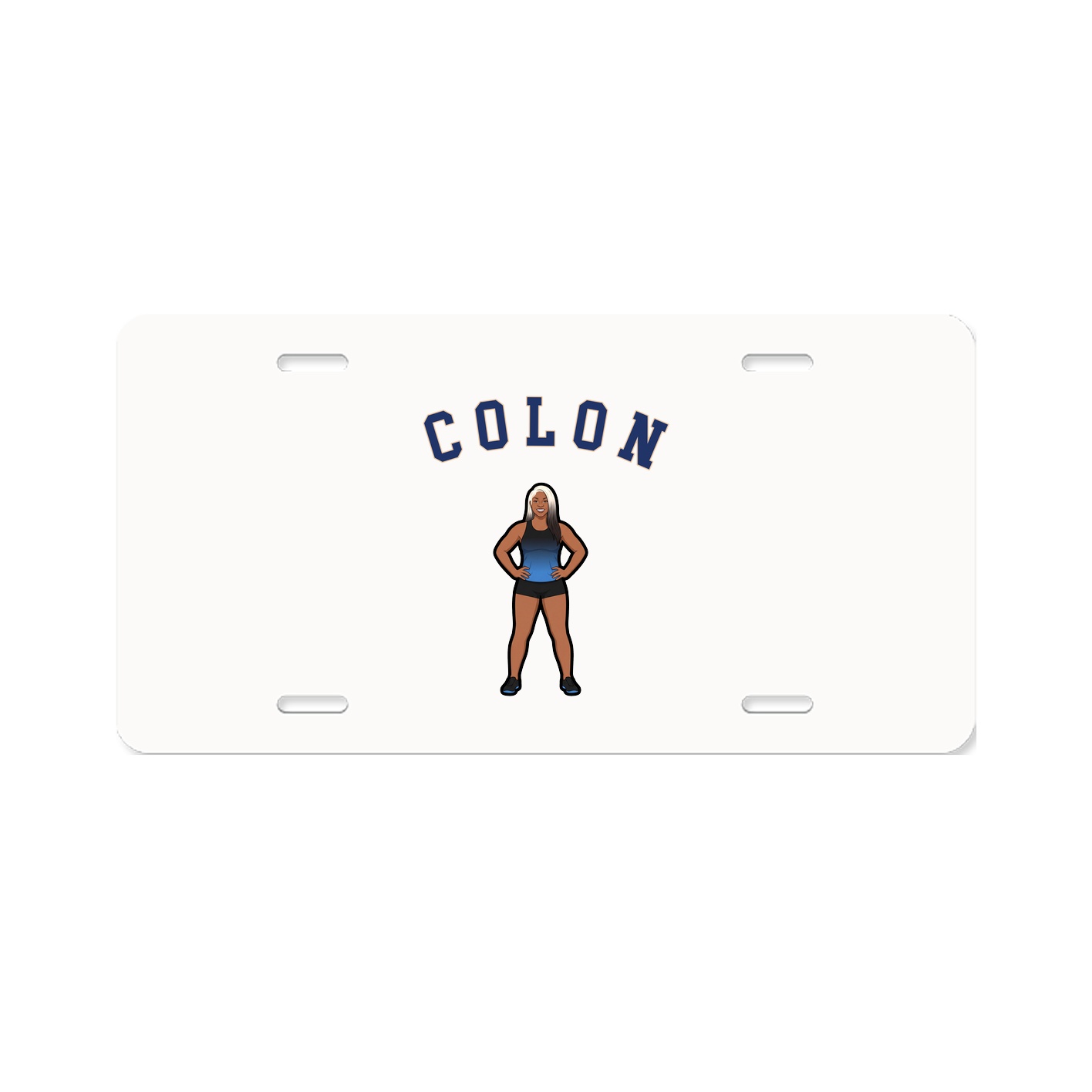 License Plate — Shirsey Arch in Classic