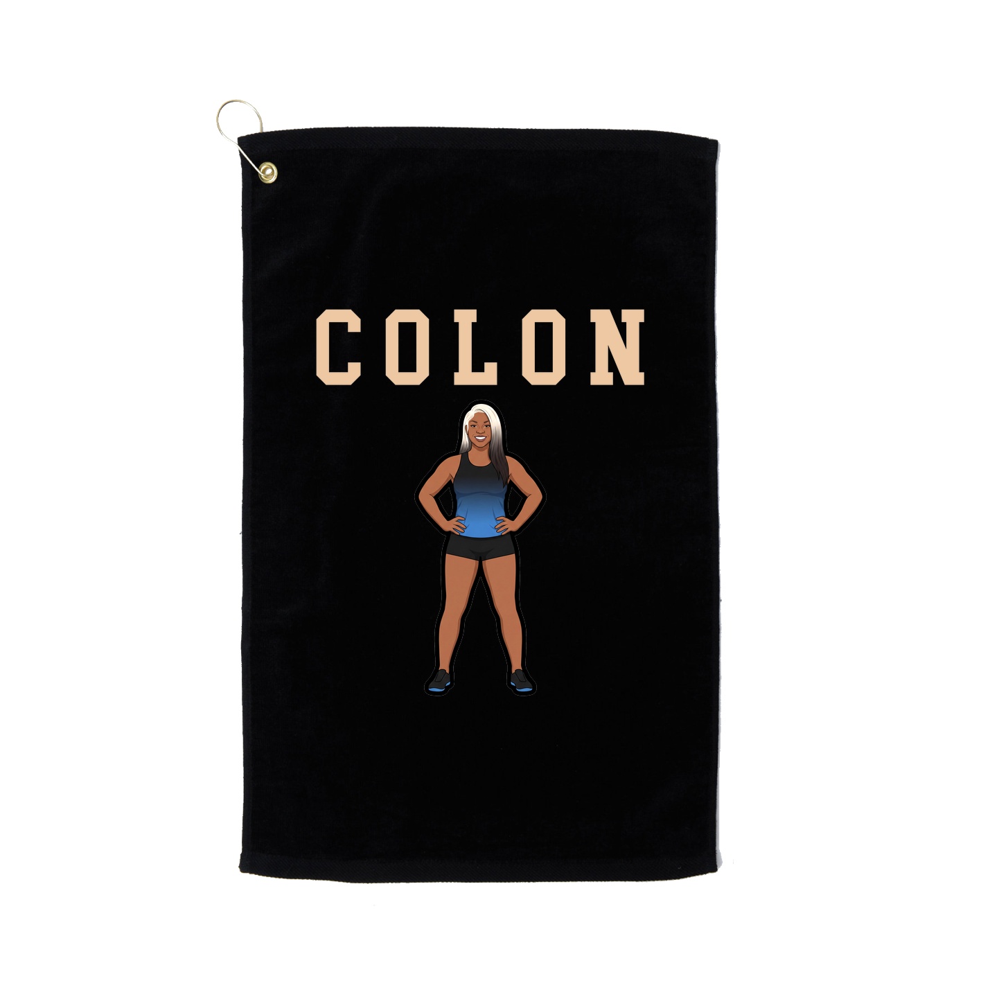 Golf Towel — Shirsey in Black
