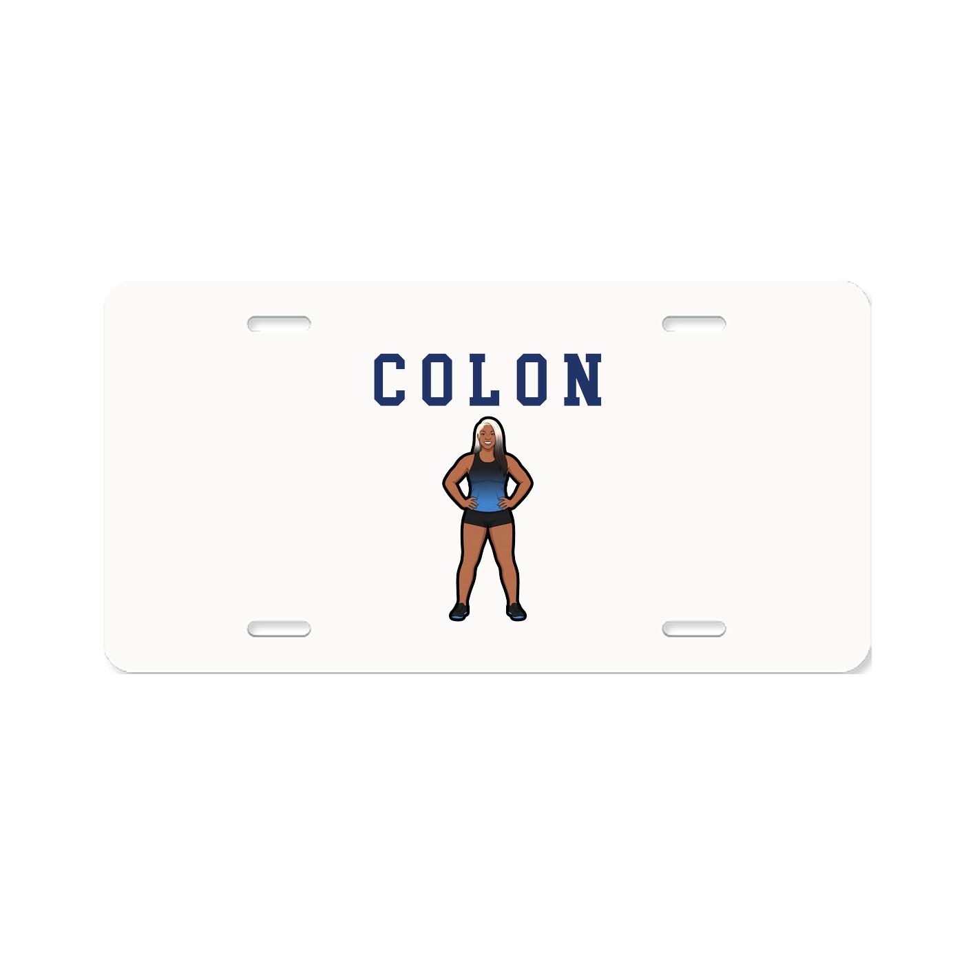 License Plate — Shirsey in Classic