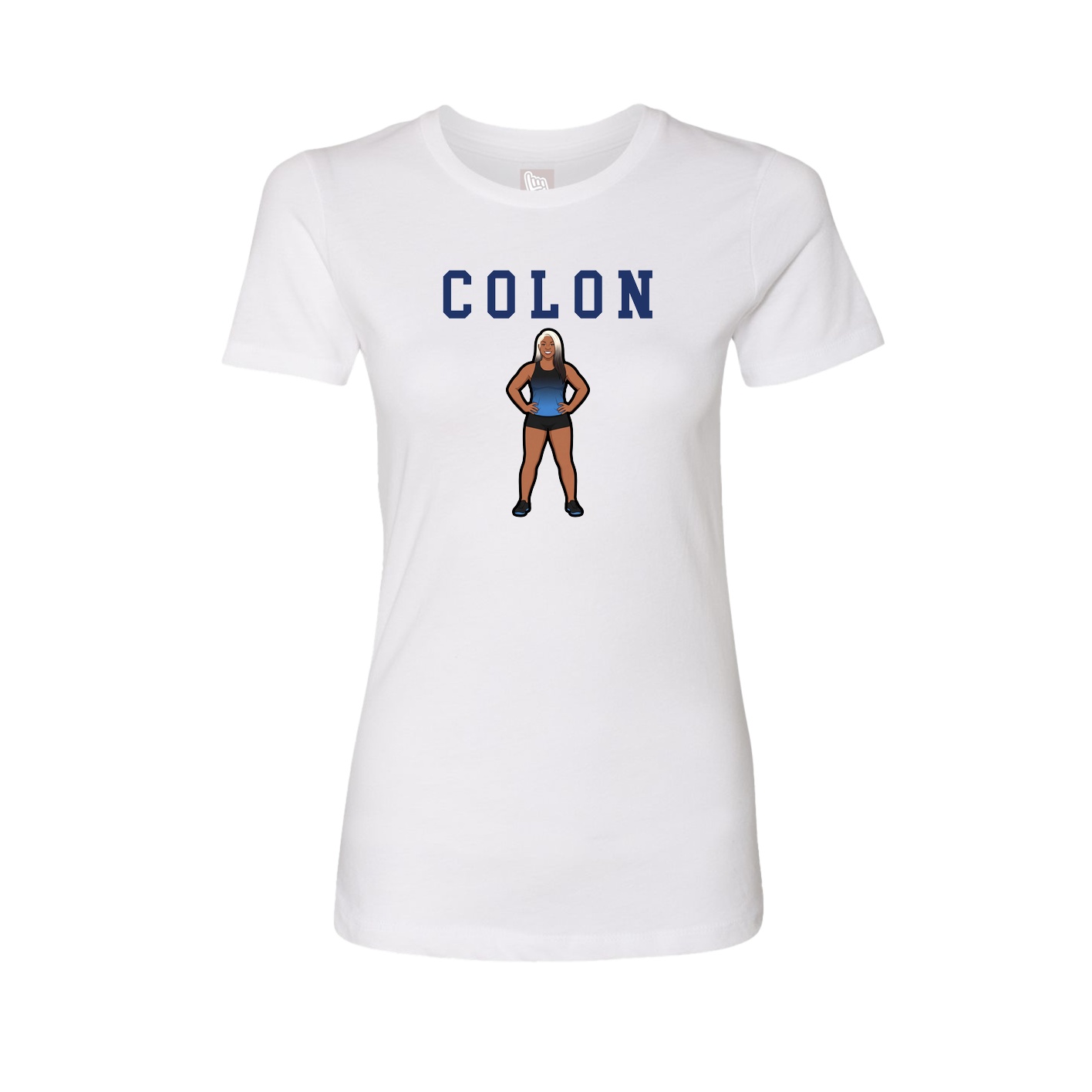 Fitted Women's Tee — Shirsey in White