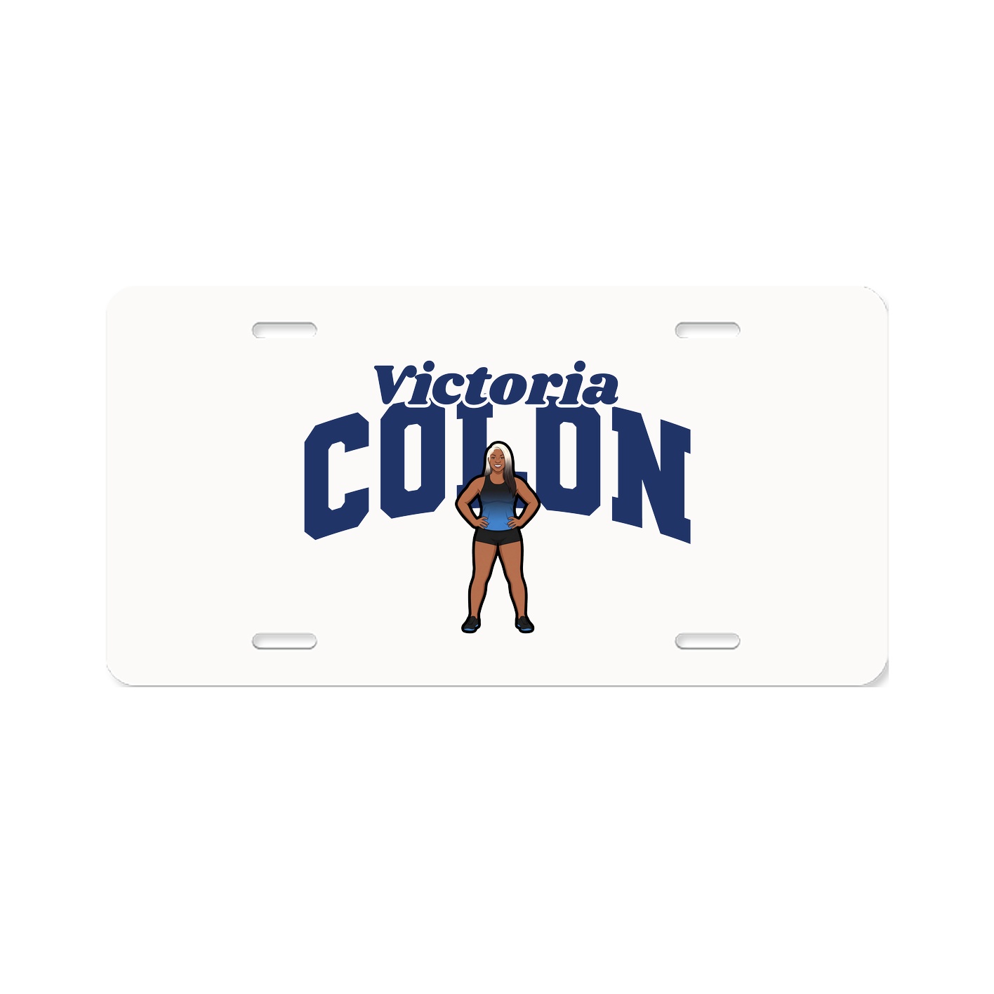 License Plate — Signature Arch in Classic