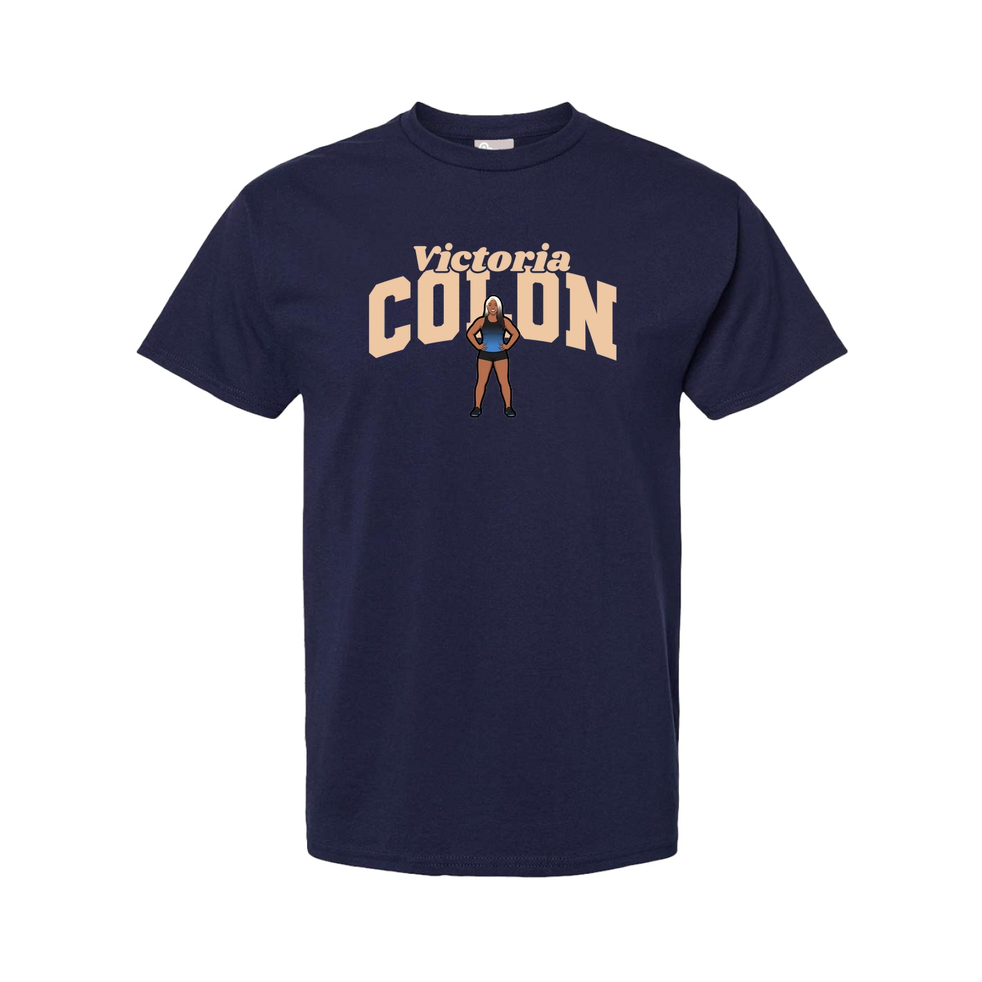 Youth Tee — Signature Arch in Navy