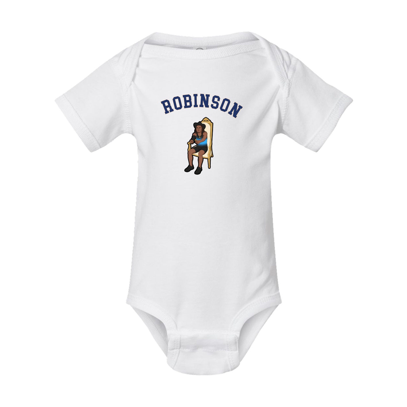 Baby Onesie — Shirsey Arch in White