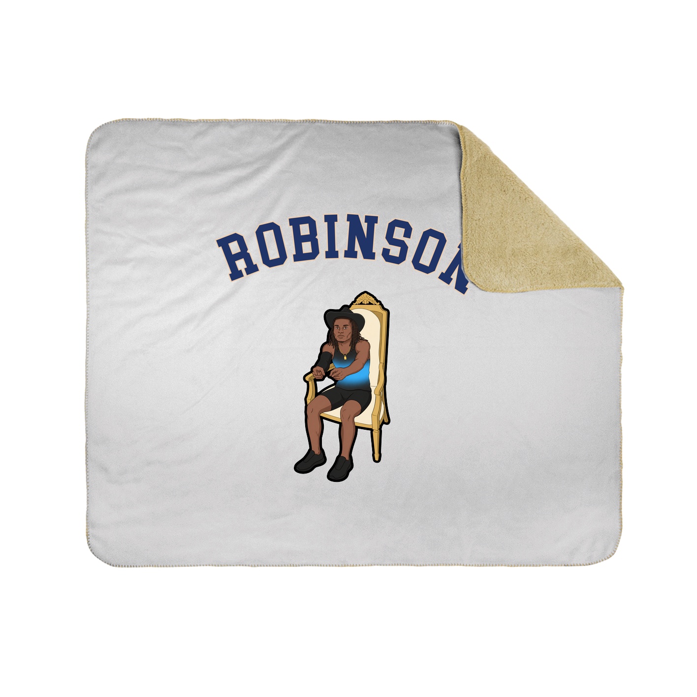 Throw Blanket — Shirsey Arch in White