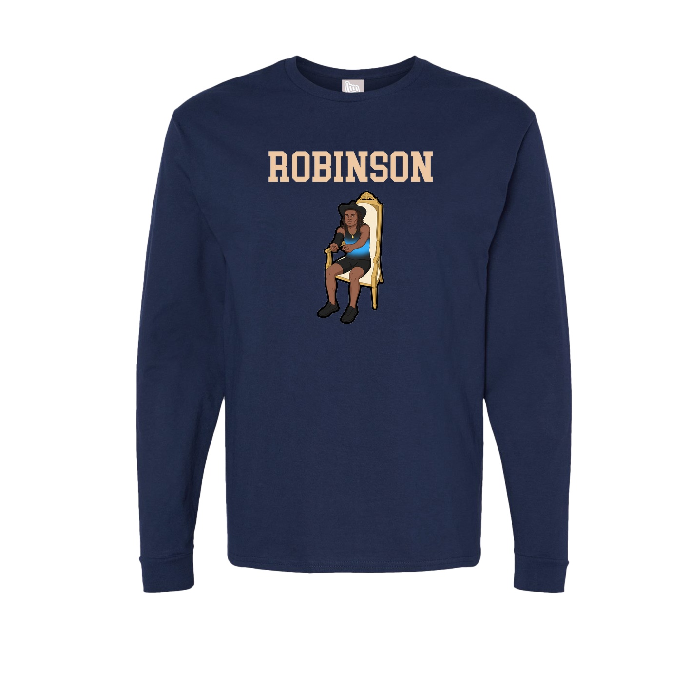 Long Sleeve Tee — Shirsey in Navy