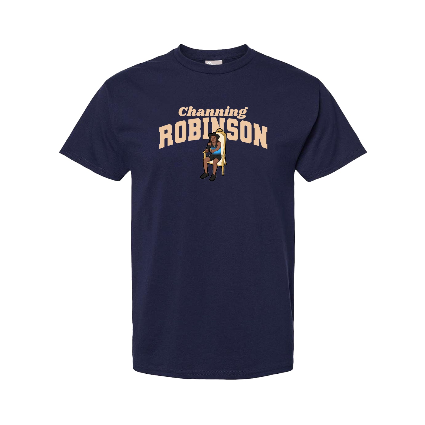 Tee — Signature Arch in Navy