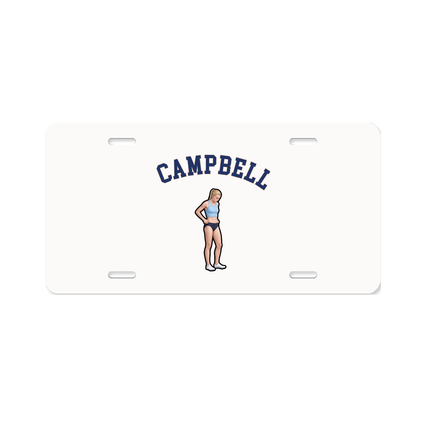License Plate — Shirsey Arch in Classic