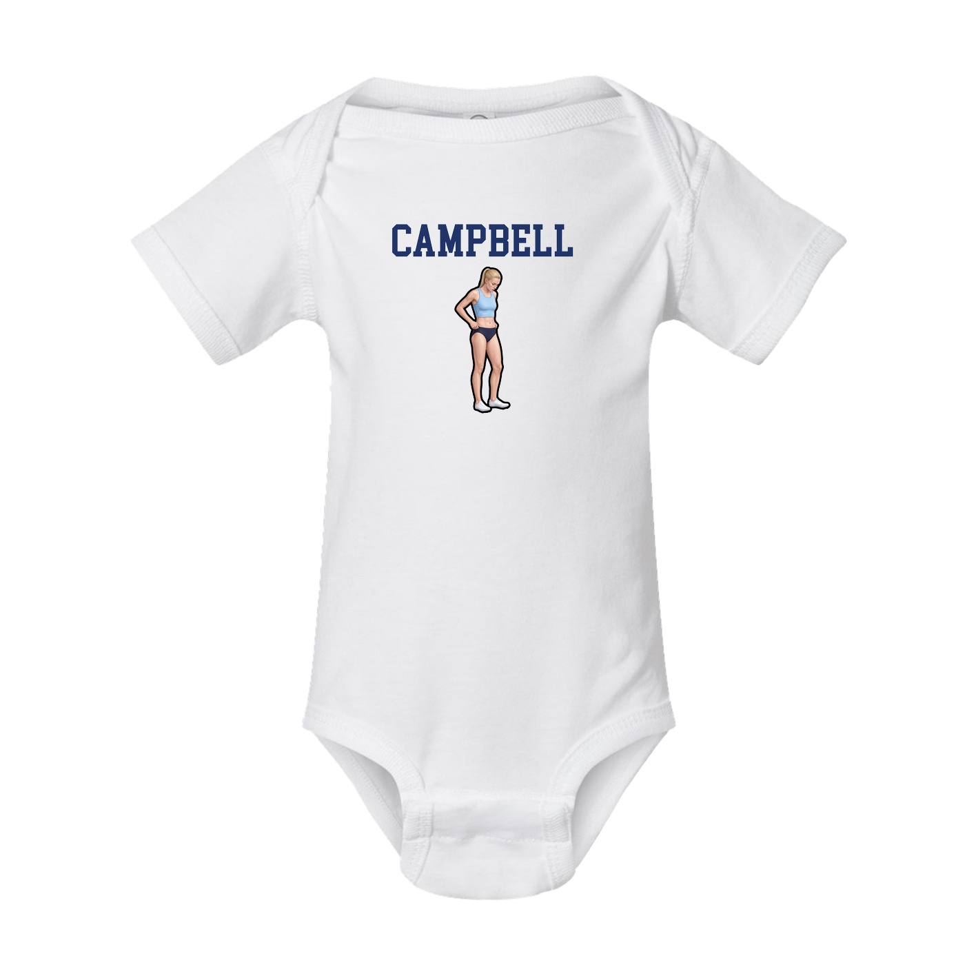 Baby Onesie — Shirsey in White