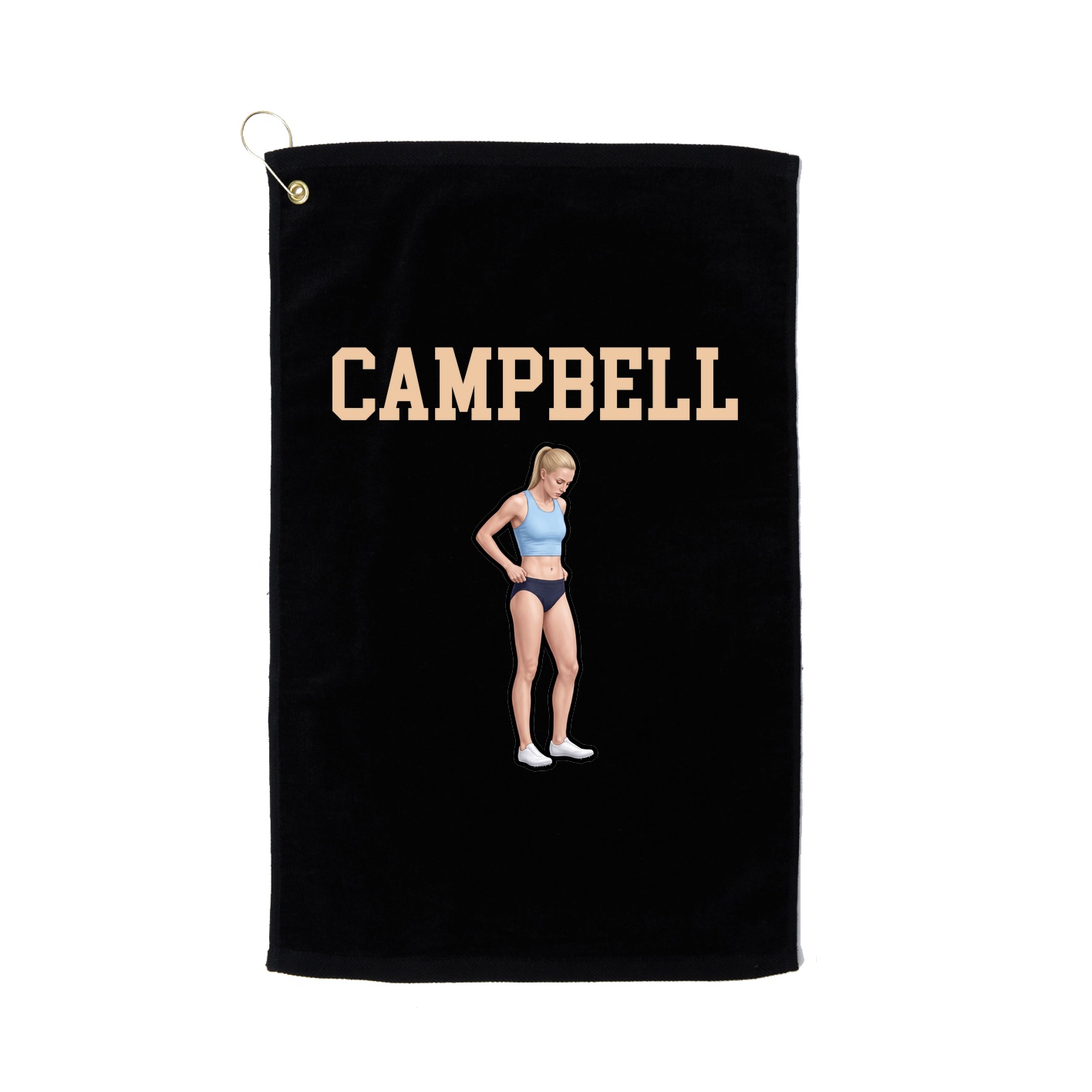 Golf Towel — Shirsey in Black