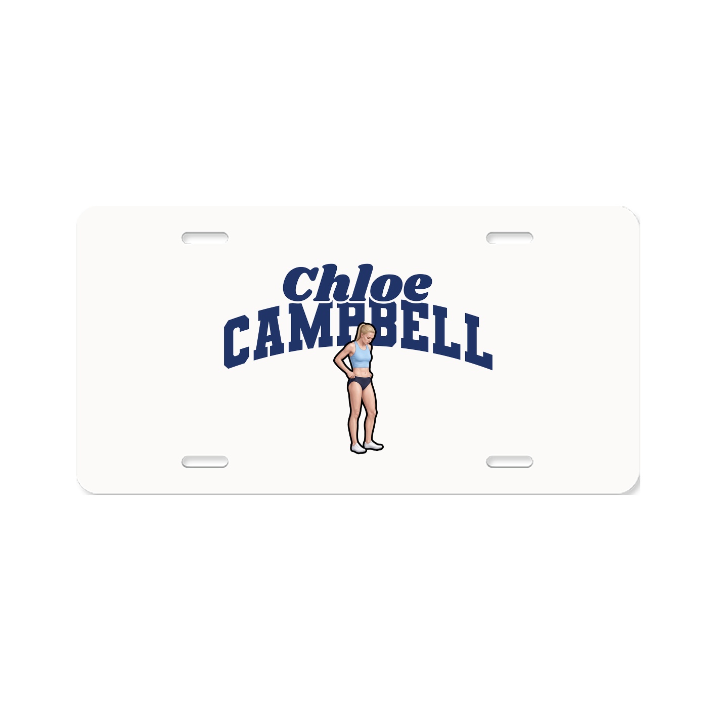 License Plate — Signature Arch in Classic