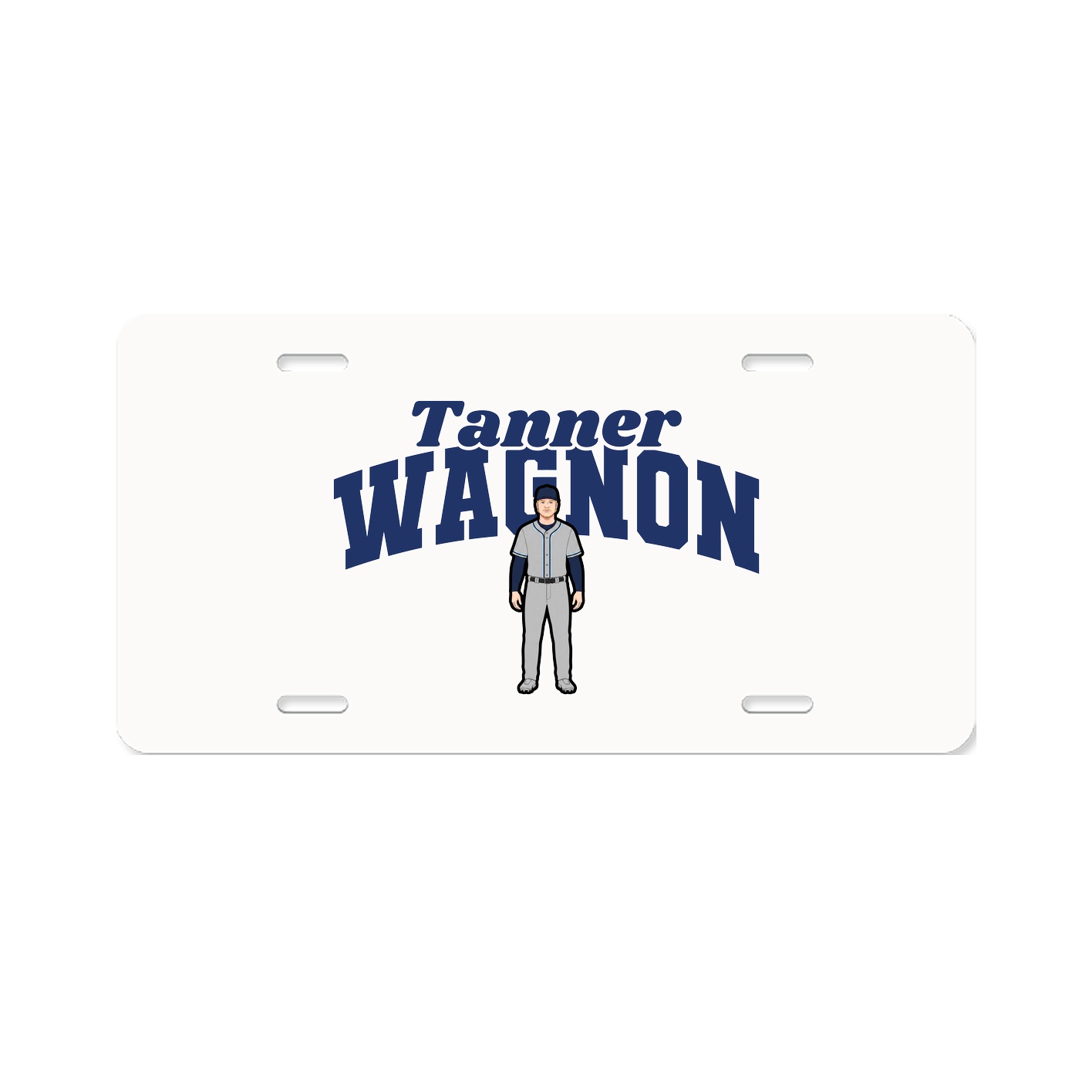 License Plate — Signature Arch in Classic