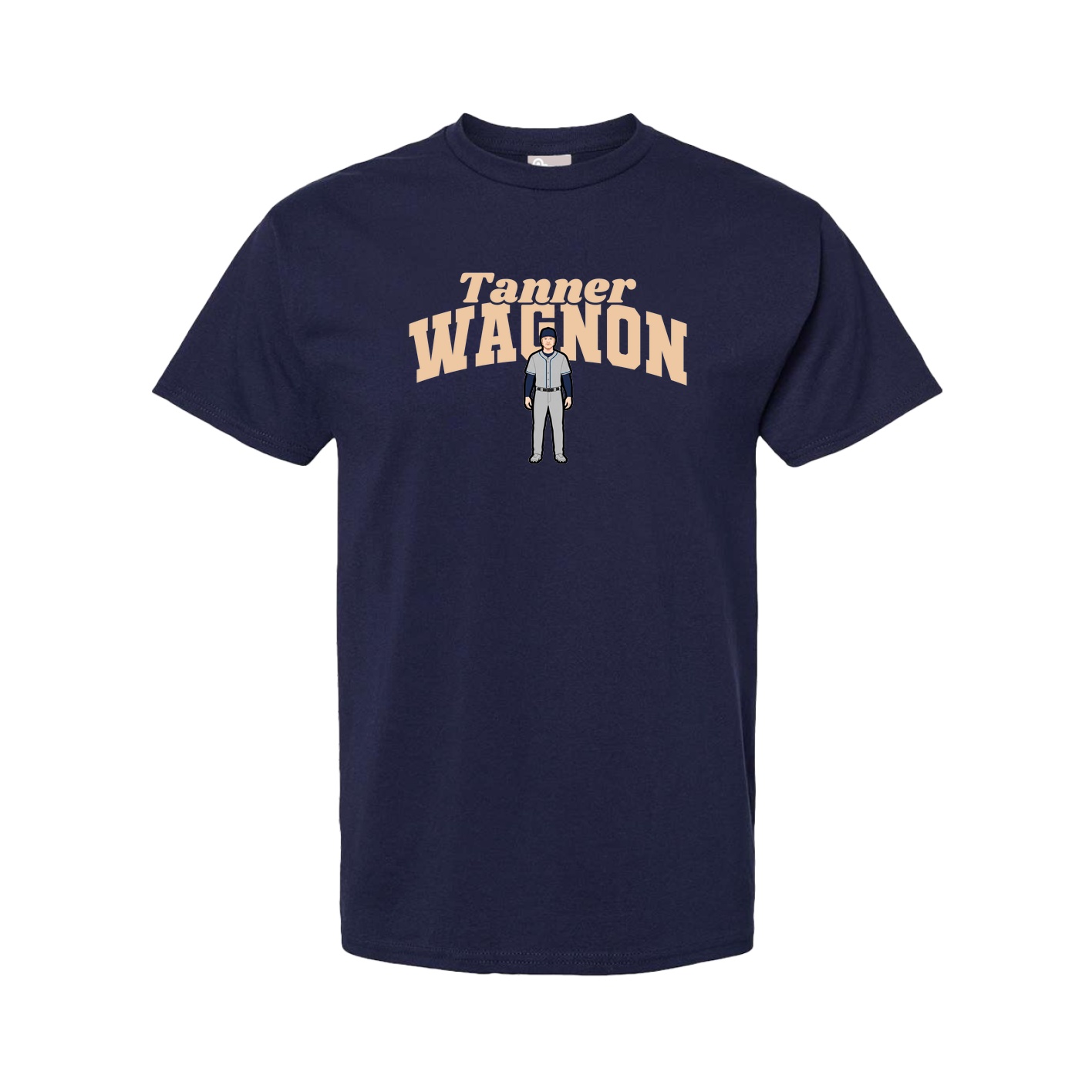 Tee — Signature Arch in Navy