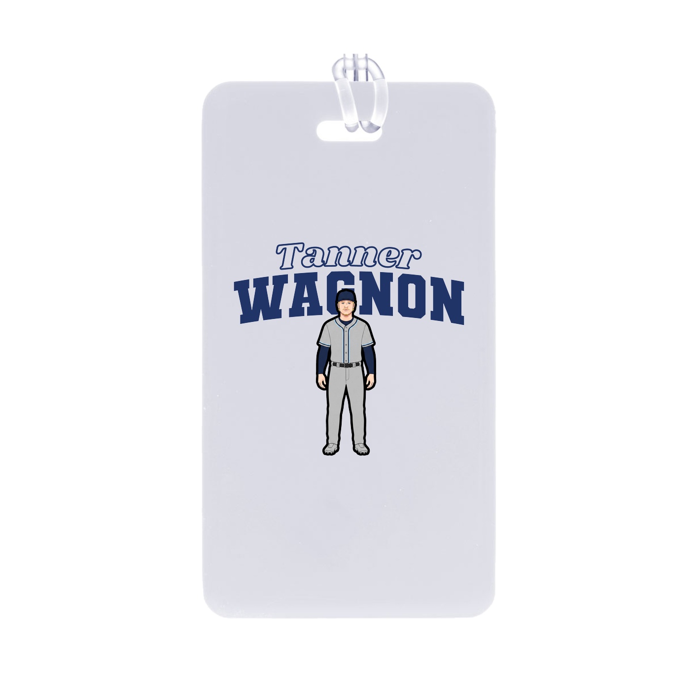 Bag Tag — Name Arch in Classic