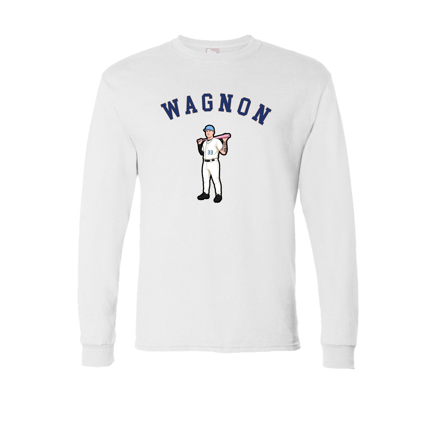 Long Sleeve Tee — Shirsey Arch in White