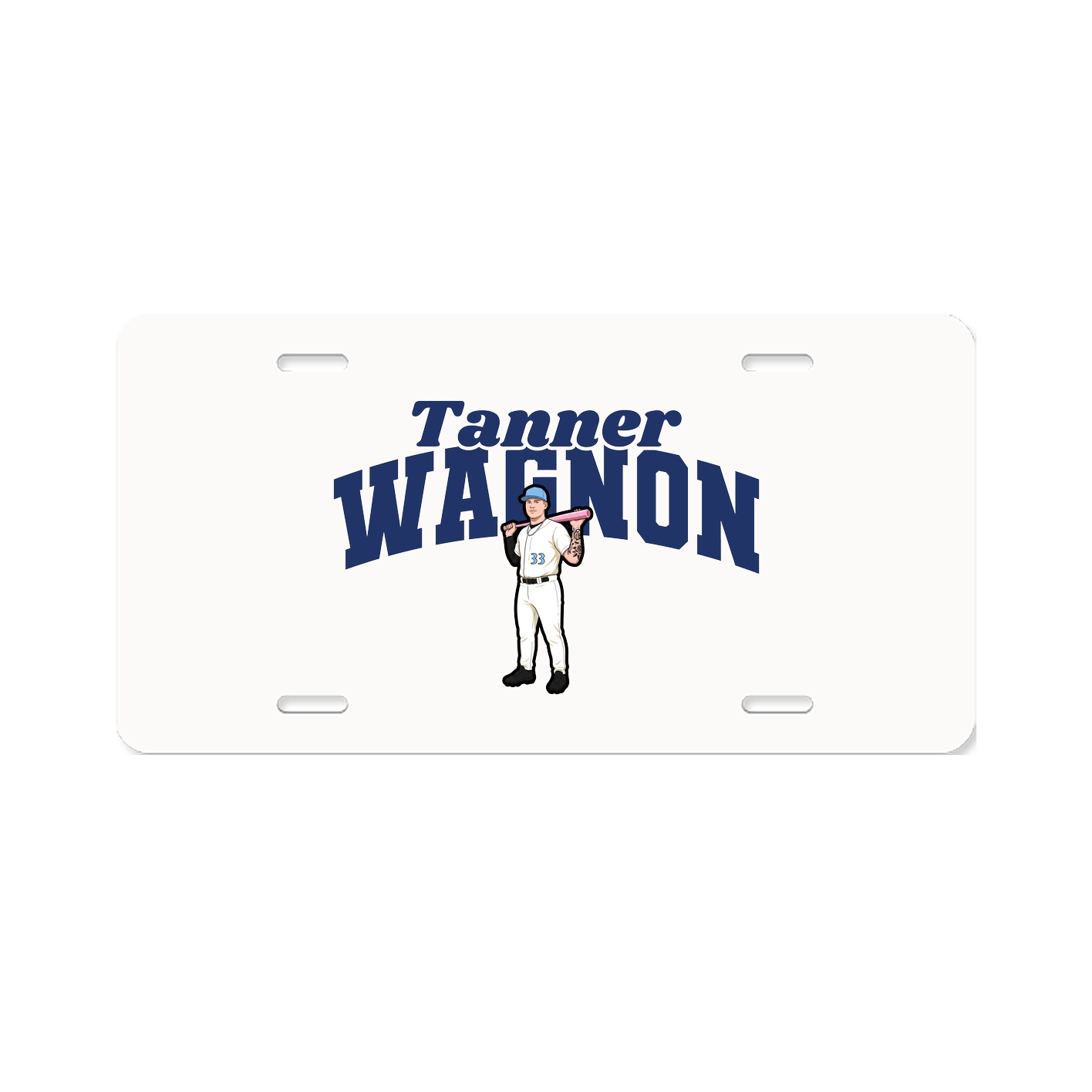 License Plate — Signature Arch in Classic