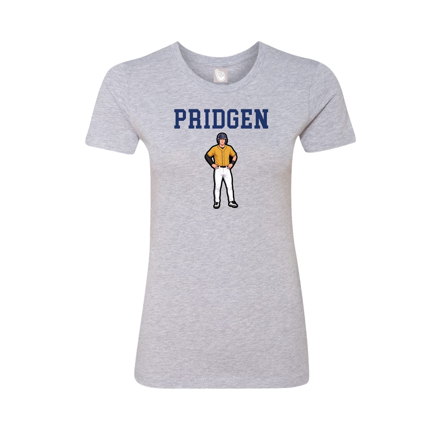 Fitted Women's Tee — Shirsey in Grey