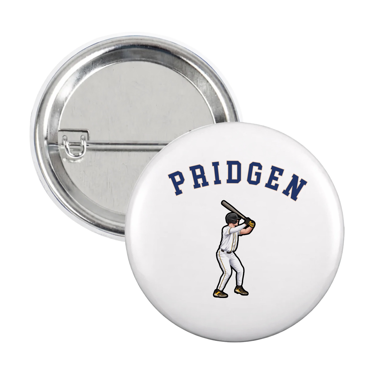 Game Day Button — Shirsey Arch in White