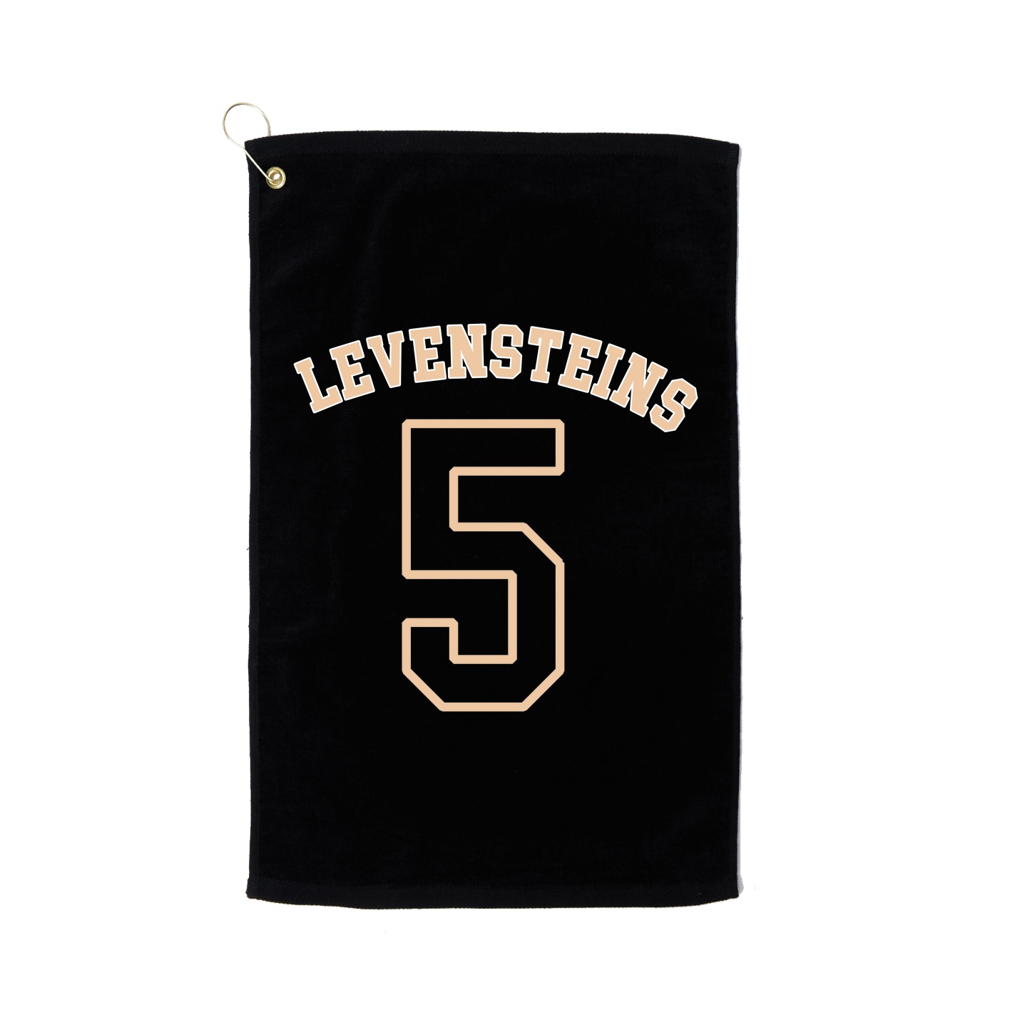 Golf Towel — Shirsey Arch in Black