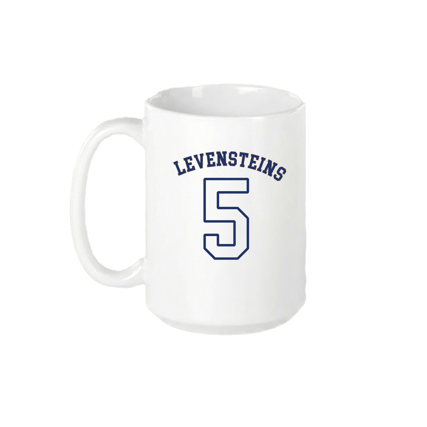 15oz Coffee Mug — Shirsey Arch in White