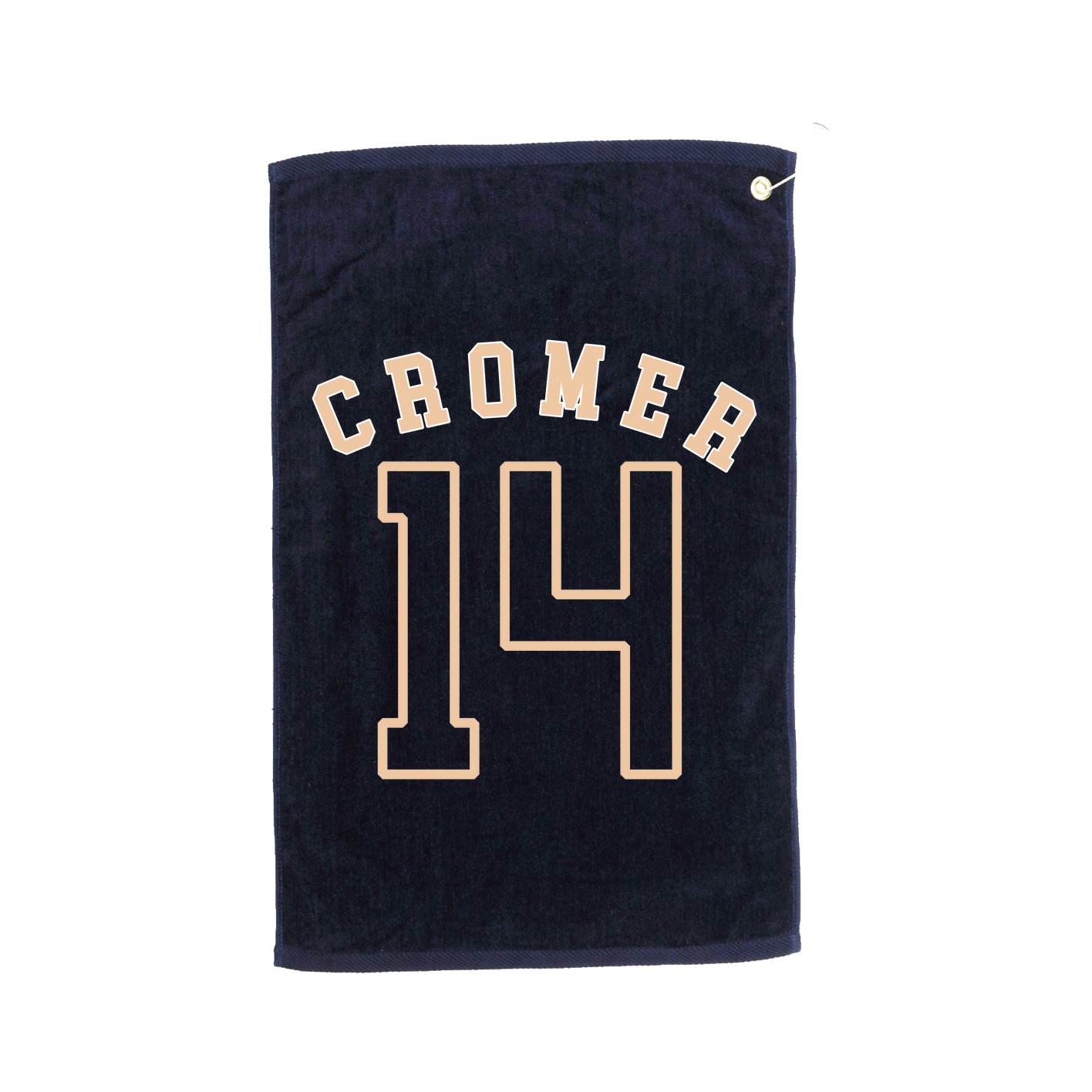 Golf Towel — Shirsey Arch in Navy