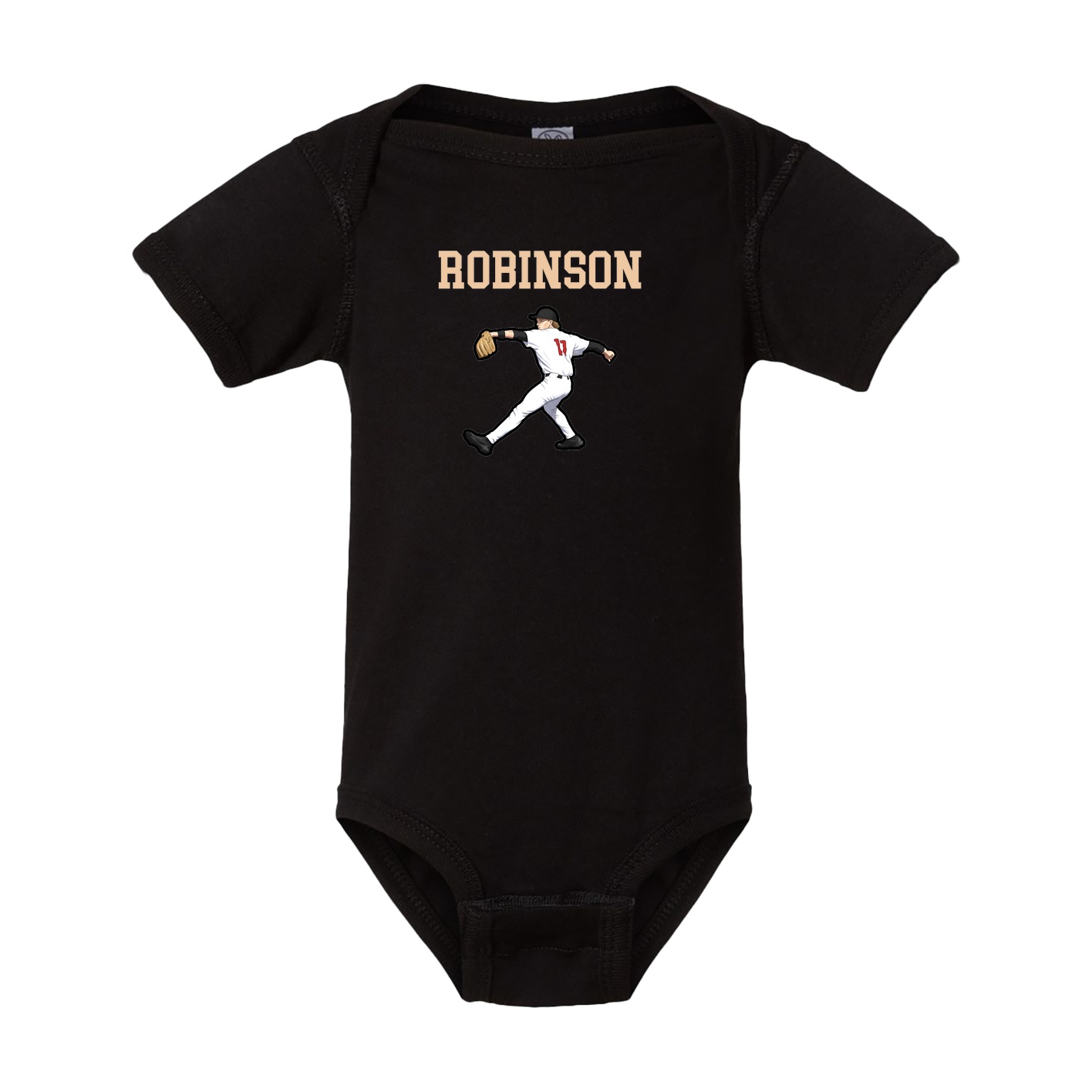 Baby Onesie — Shirsey in Black