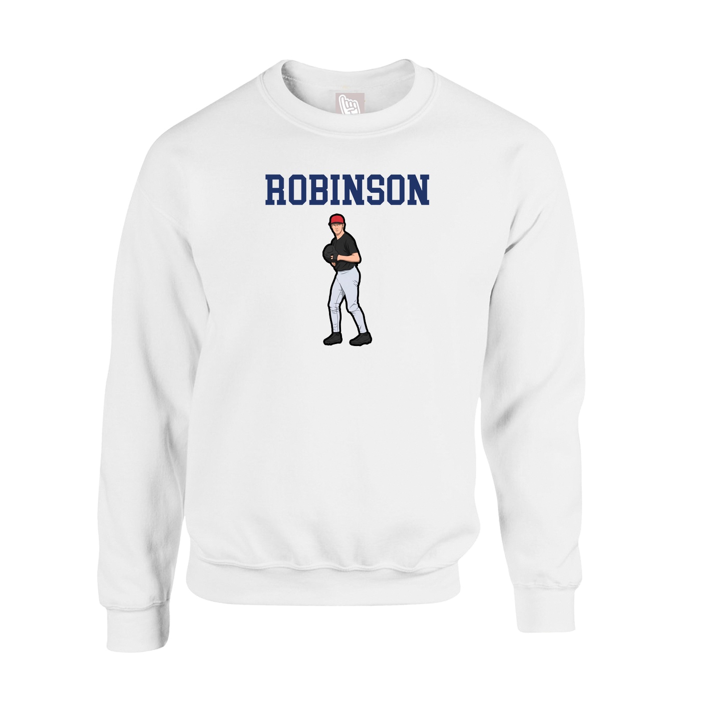 Fleece Crew — Shirsey in White