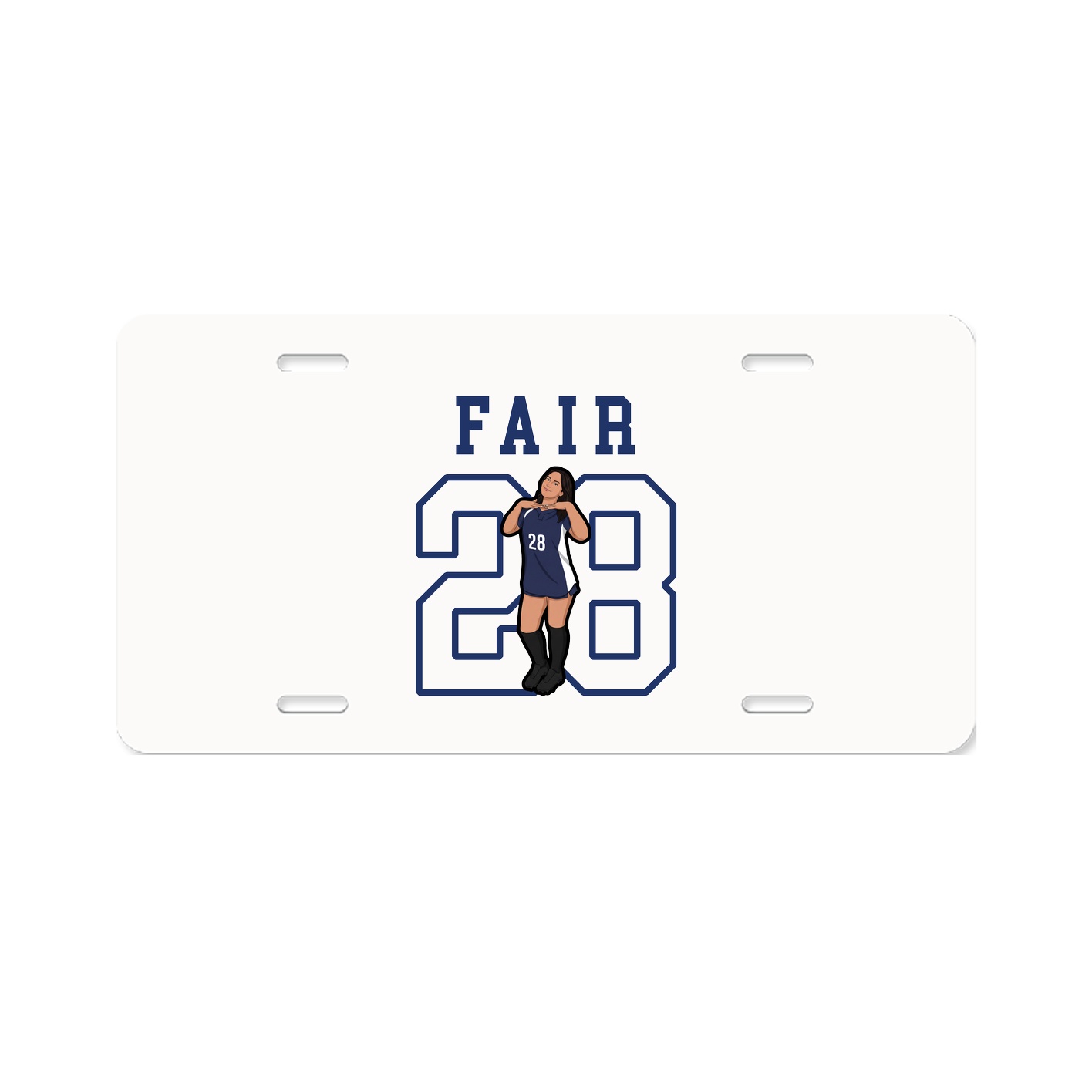 License Plate — Shirsey in Classic