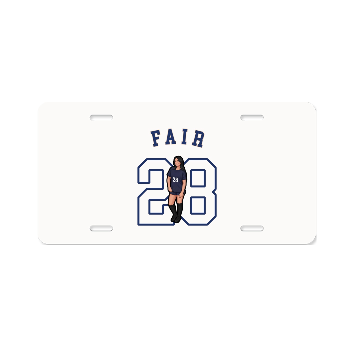 License Plate — Shirsey Arch in Classic