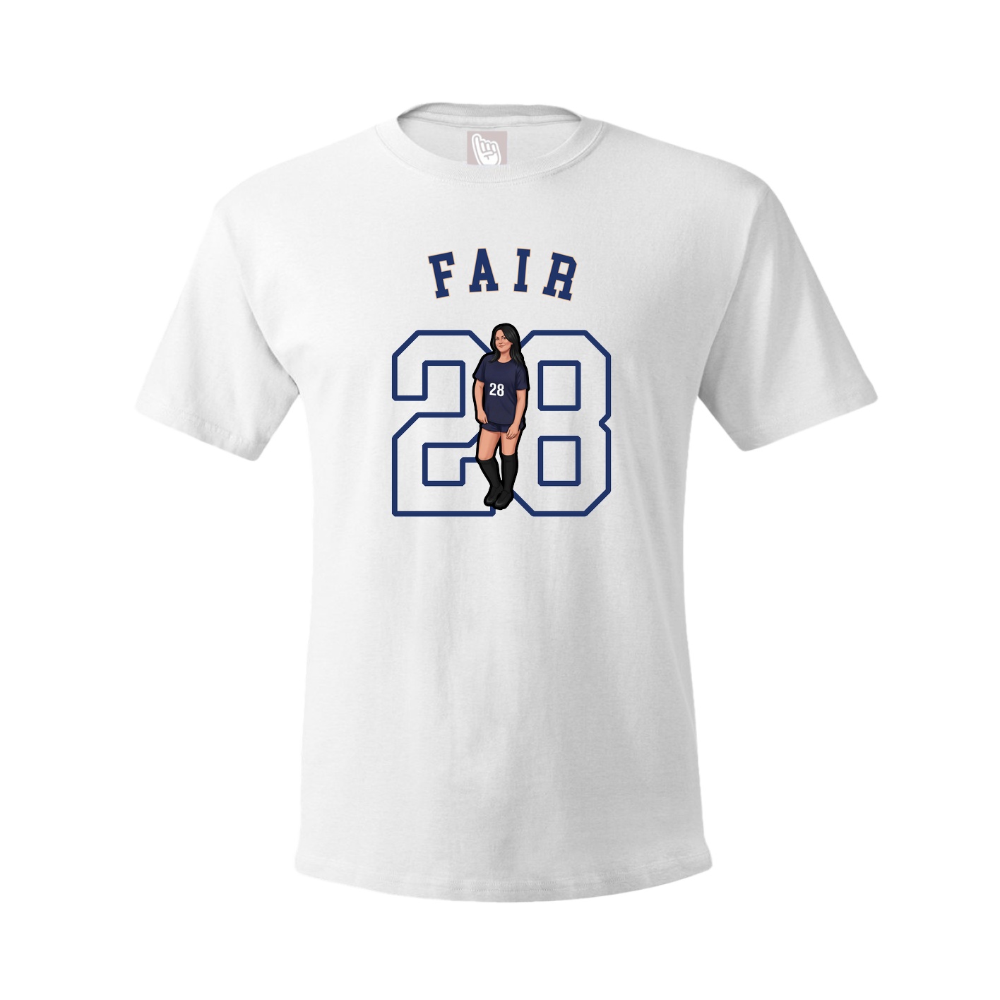 Tee — Shirsey Arch in White