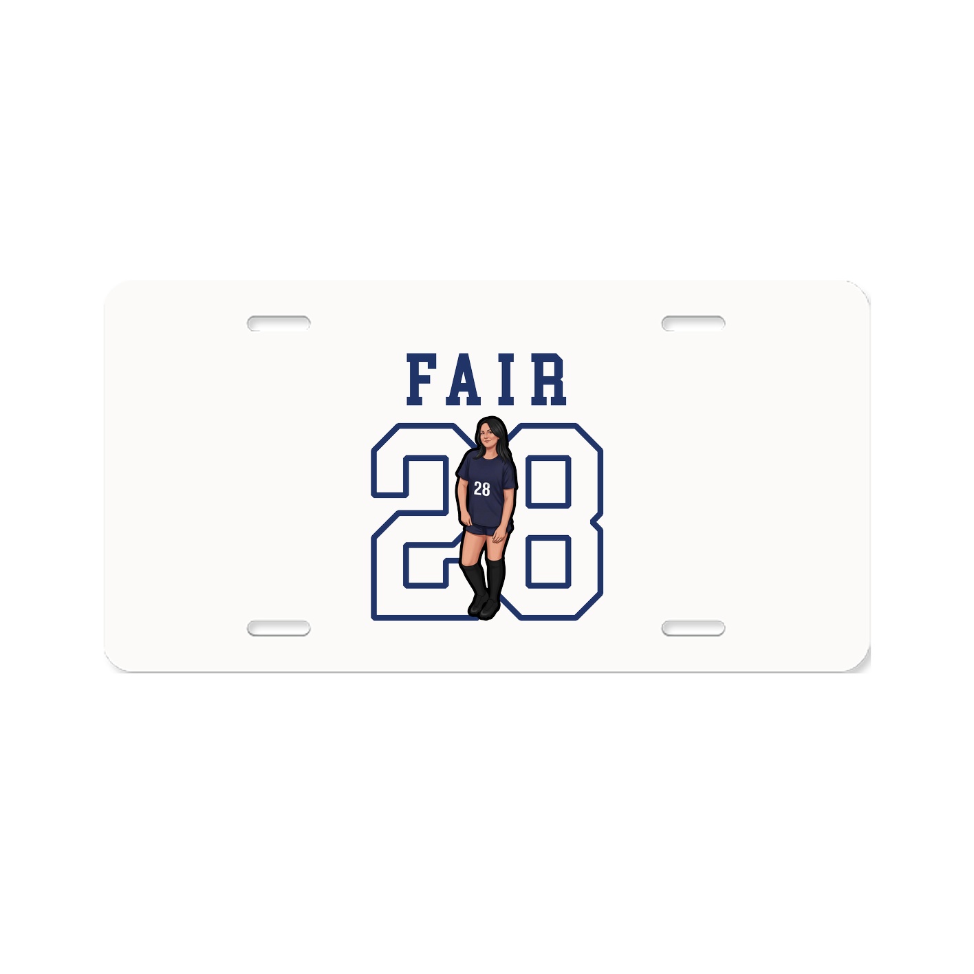 License Plate — Shirsey in Classic