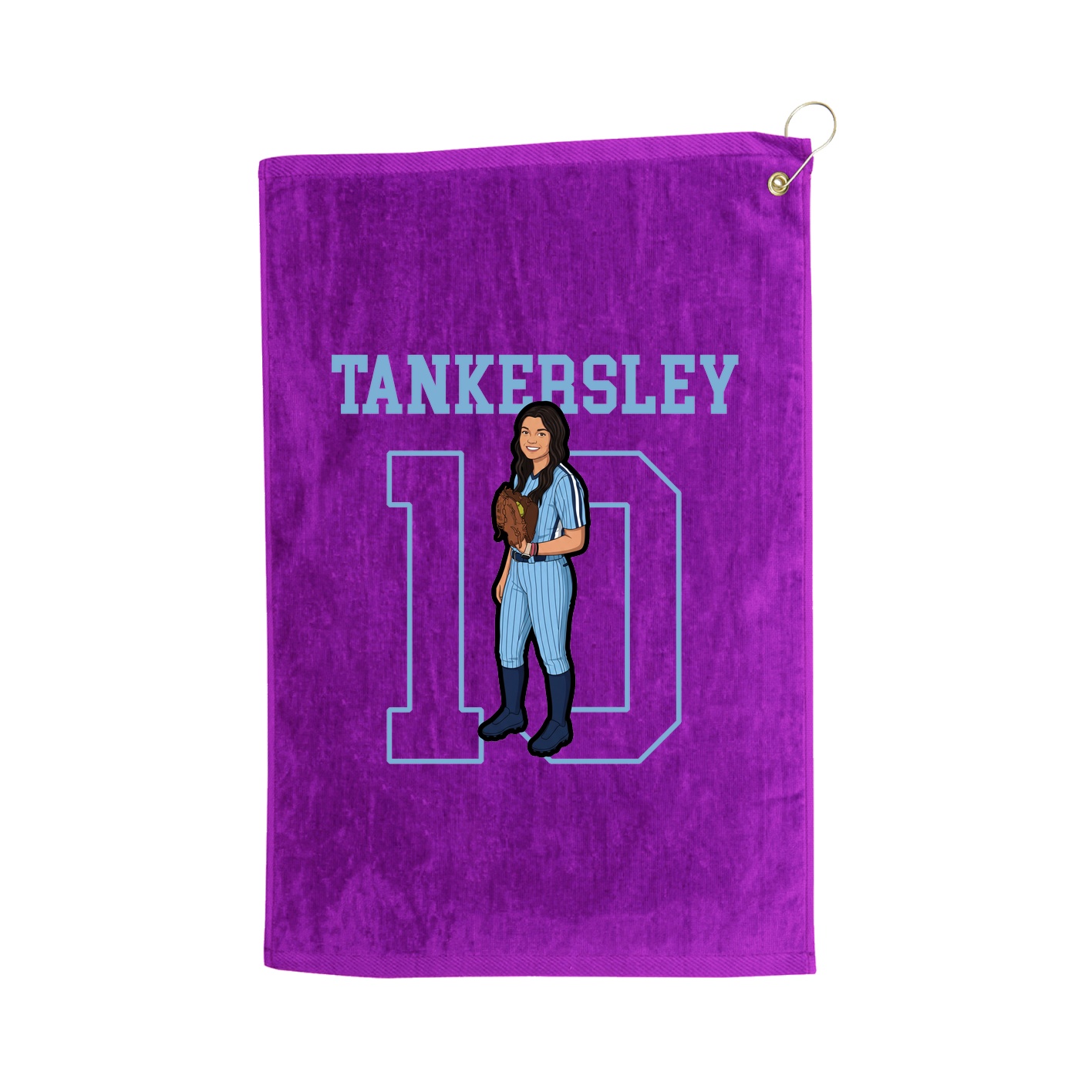 Golf Towel — Shirsey in Purple