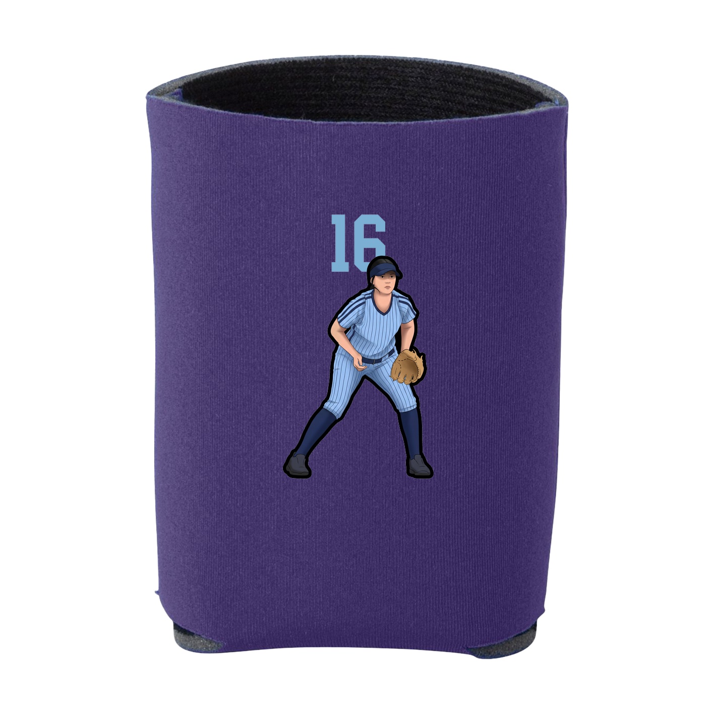 Can Holder — Number Top in Purple