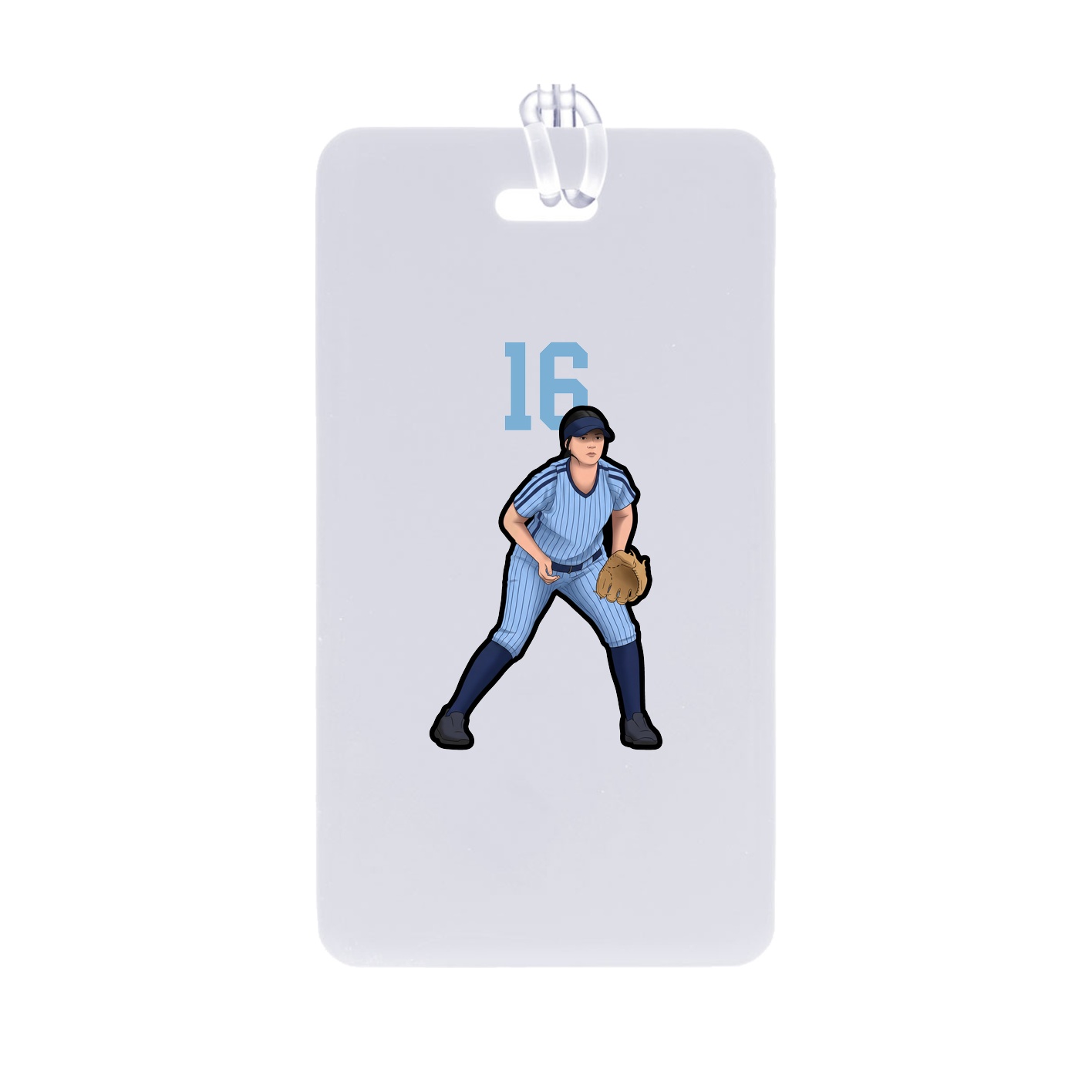 Bag Tag — Number Top in Classic