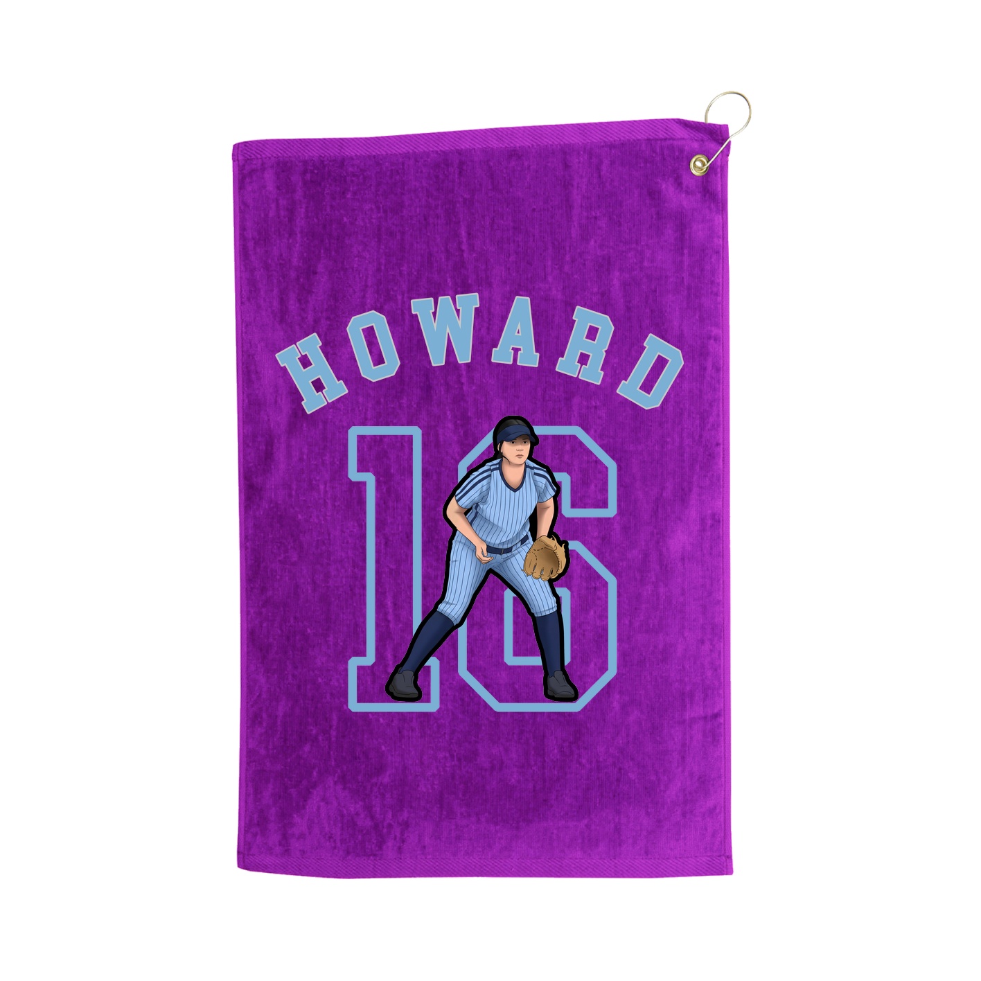 Golf Towel — Shirsey Arch in Purple
