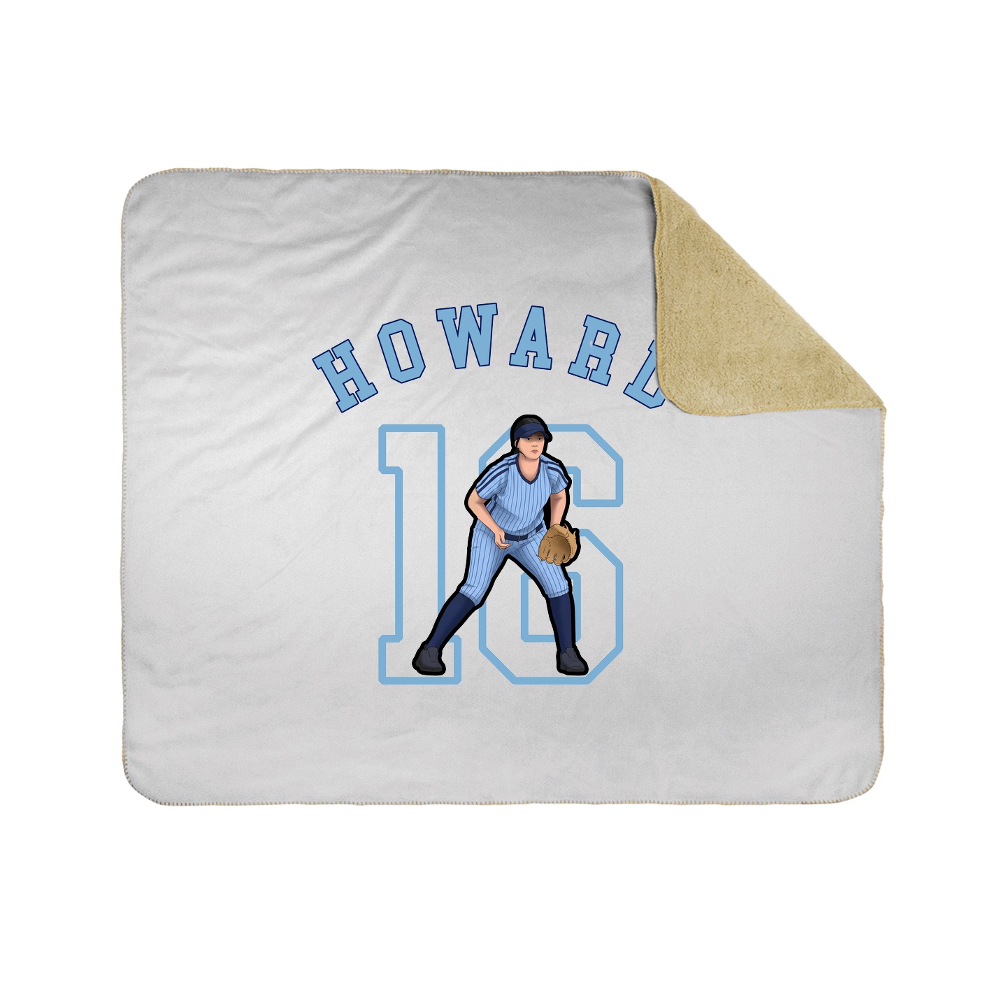 Throw Blanket — Shirsey Arch in White