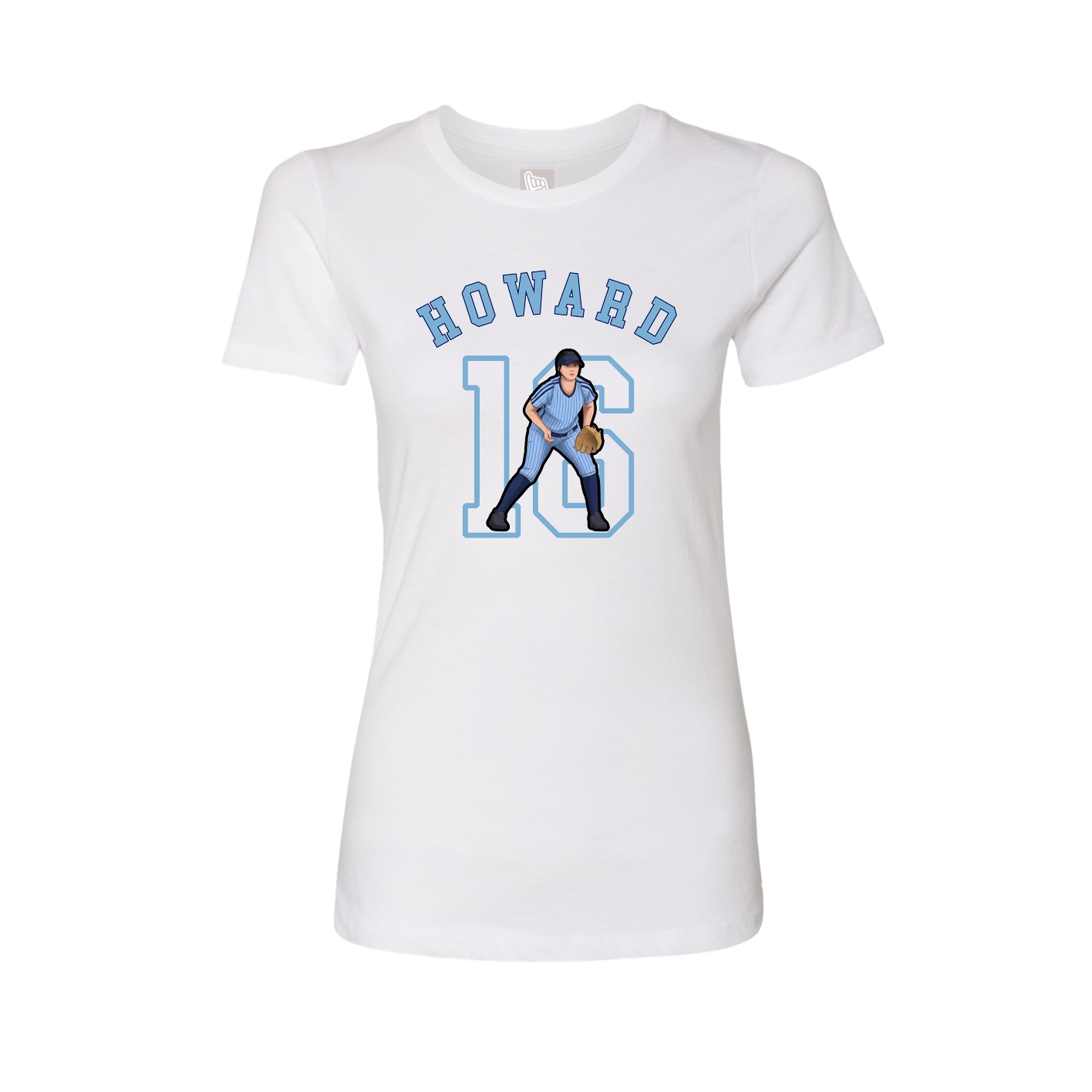 Womens Tee — Shirsey Arch in White