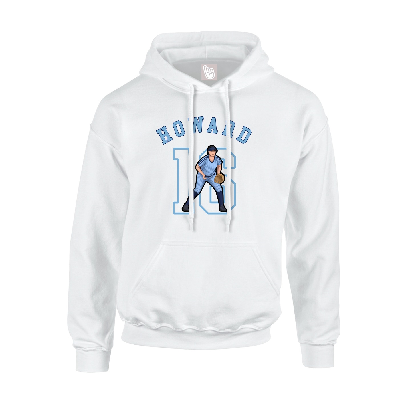 Hoodie — Shirsey Arch in White