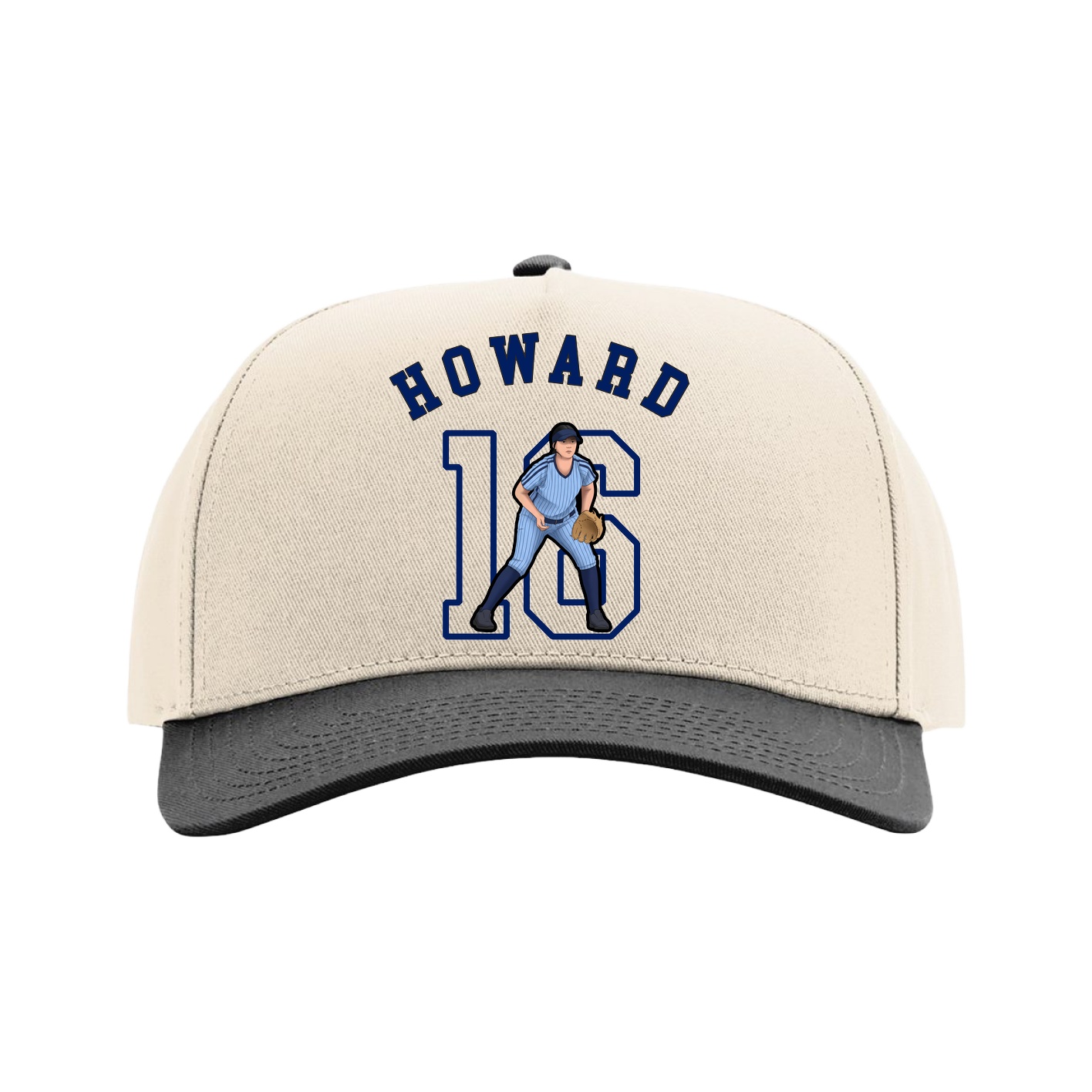 Full Fabric Five-Panel Champ Cap
