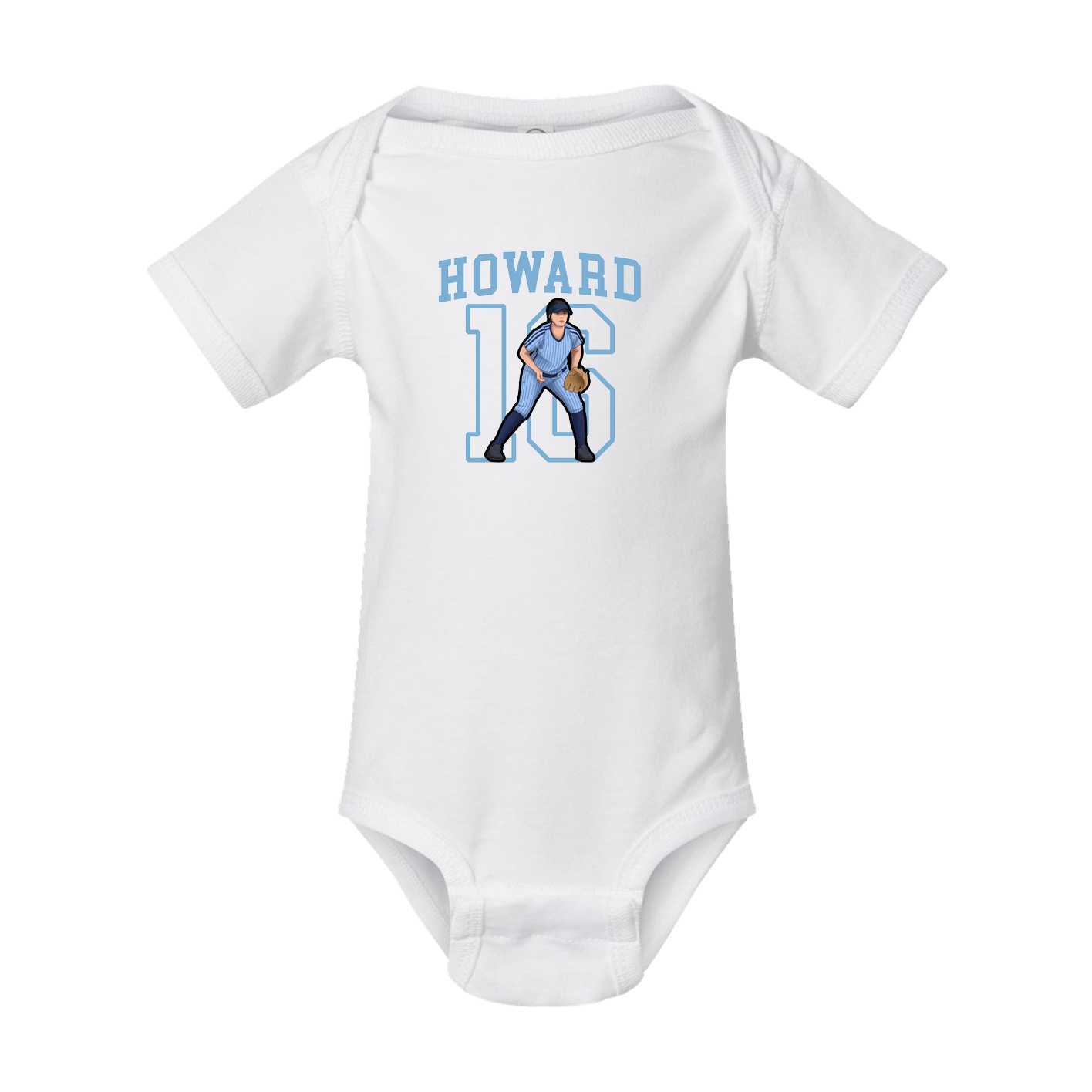 Baby Onesie — Shirsey in White