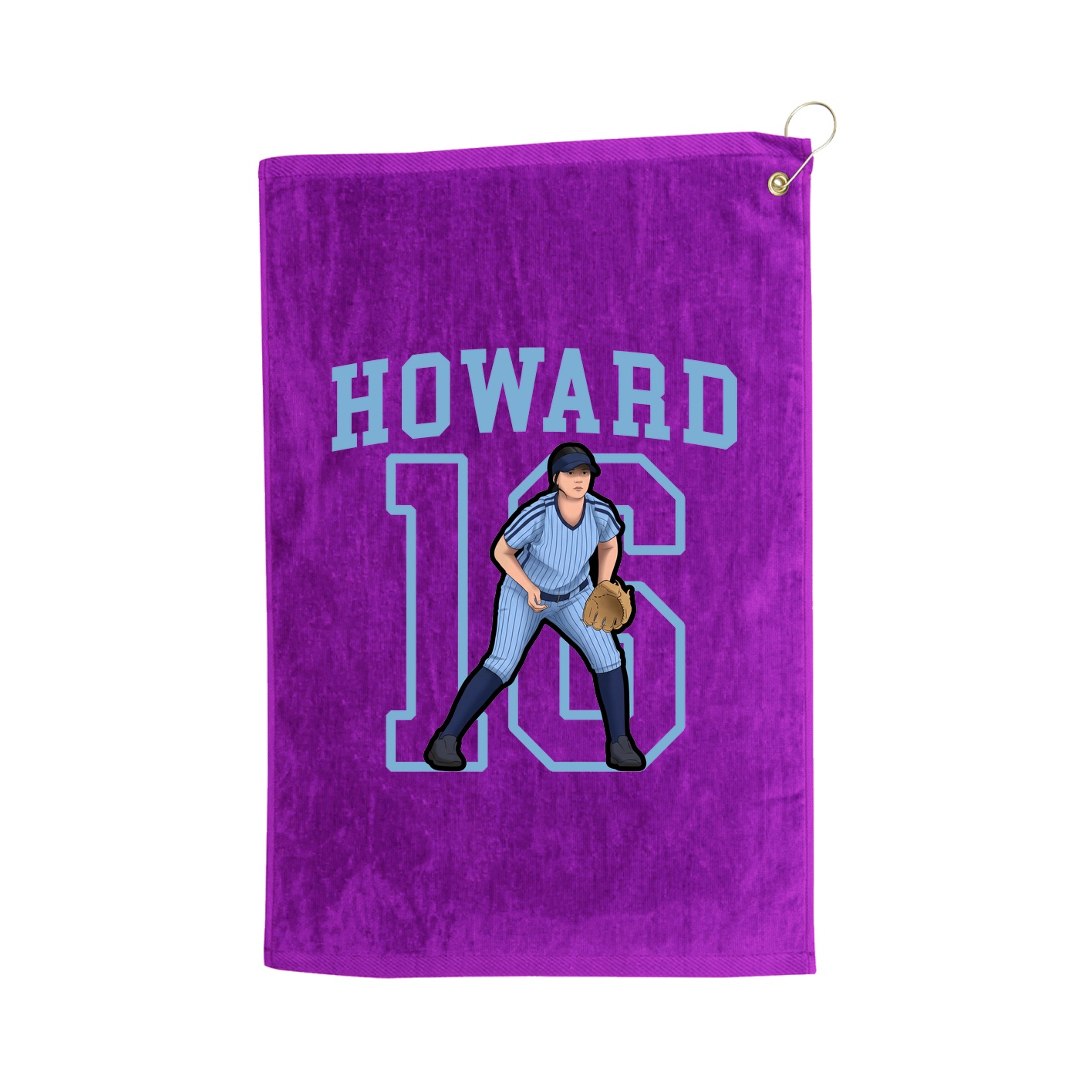 Golf Towel — Shirsey in Purple