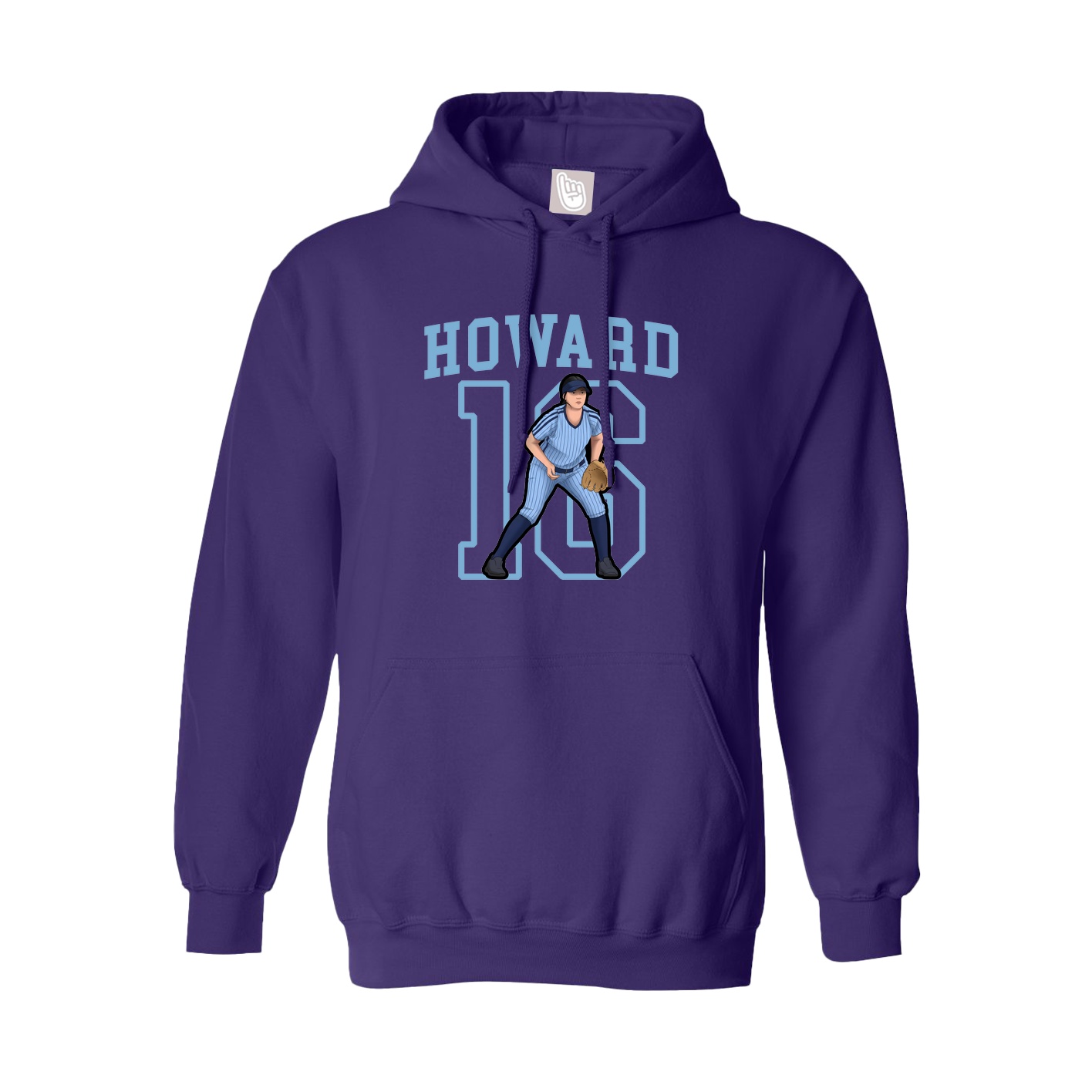 Hoodie — Shirsey in Purple