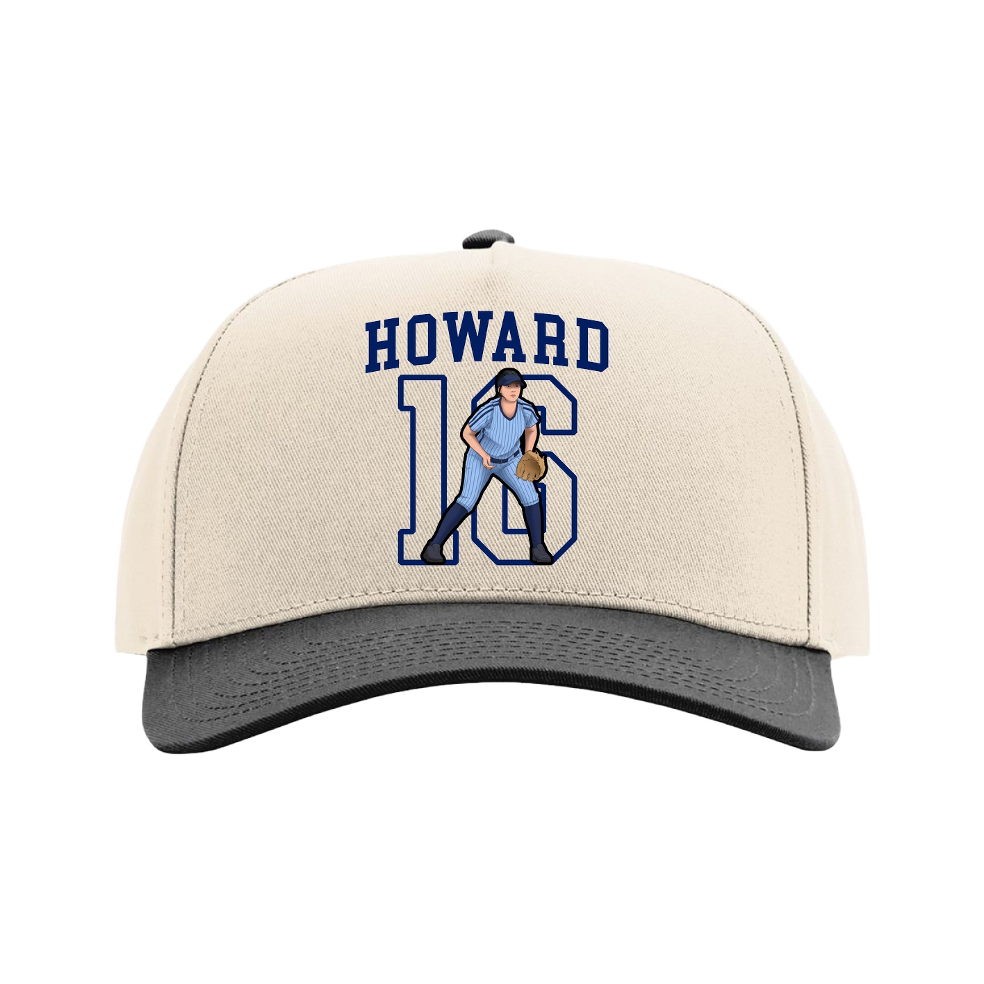 Full Fabric Five-Panel Champ Cap