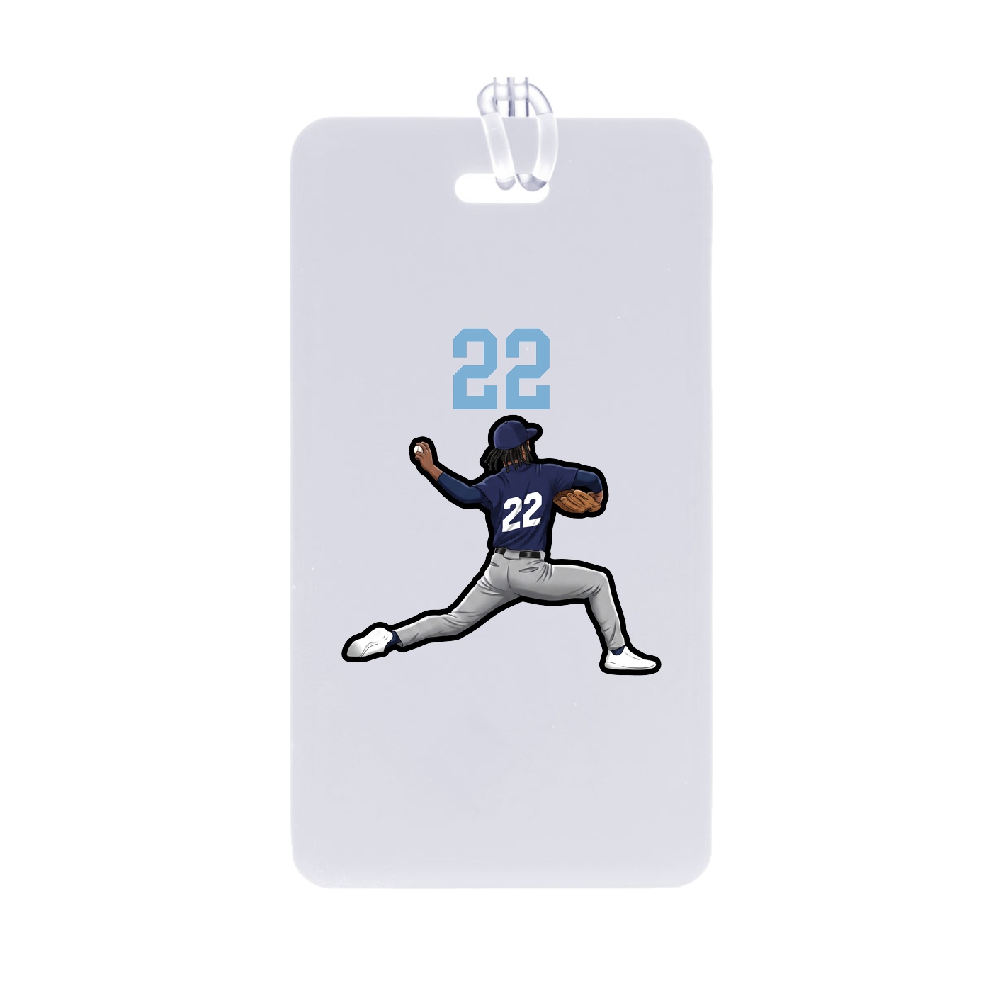 Bag Tag — Number Top in Classic