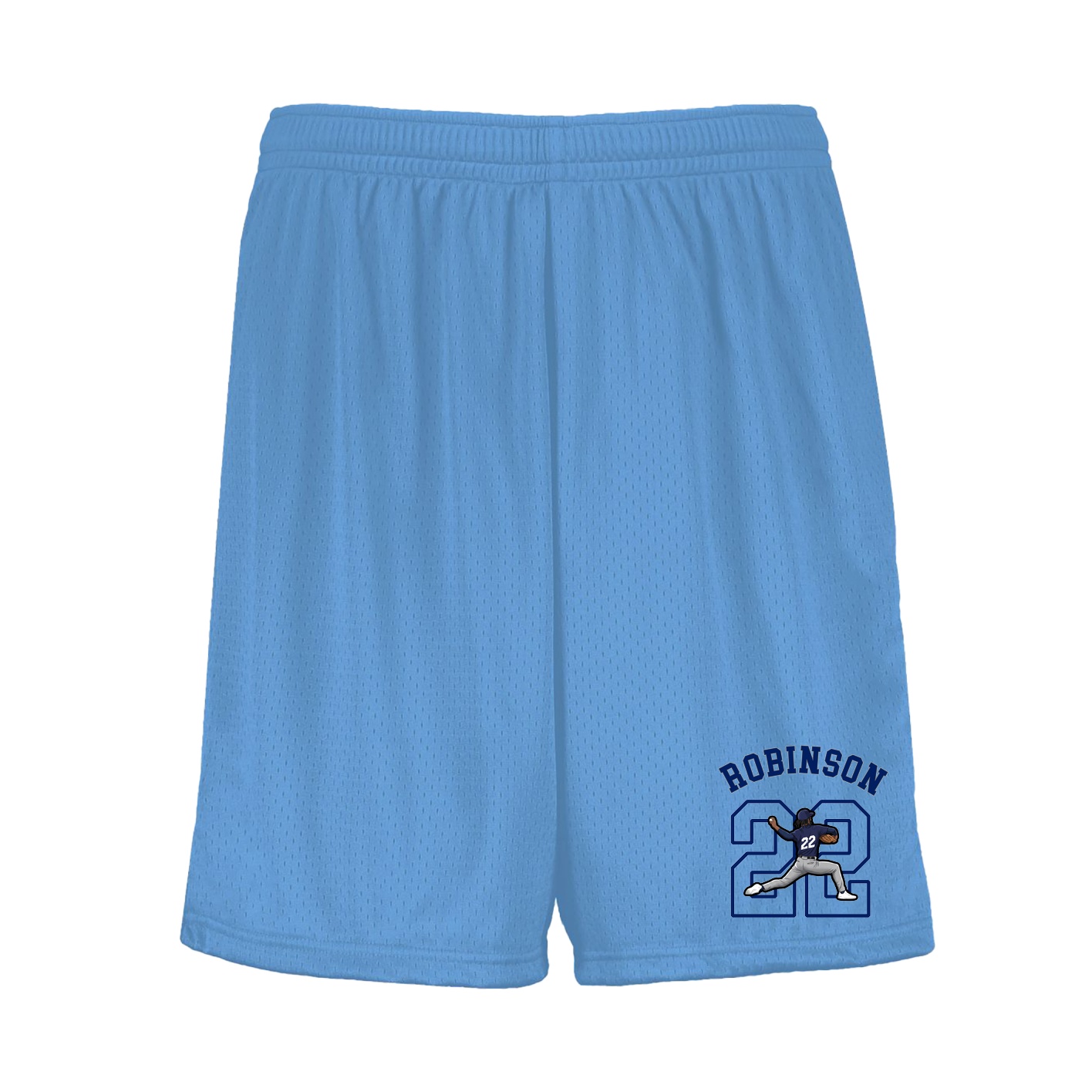 Shorts — Shirsey Arch in Light Blue