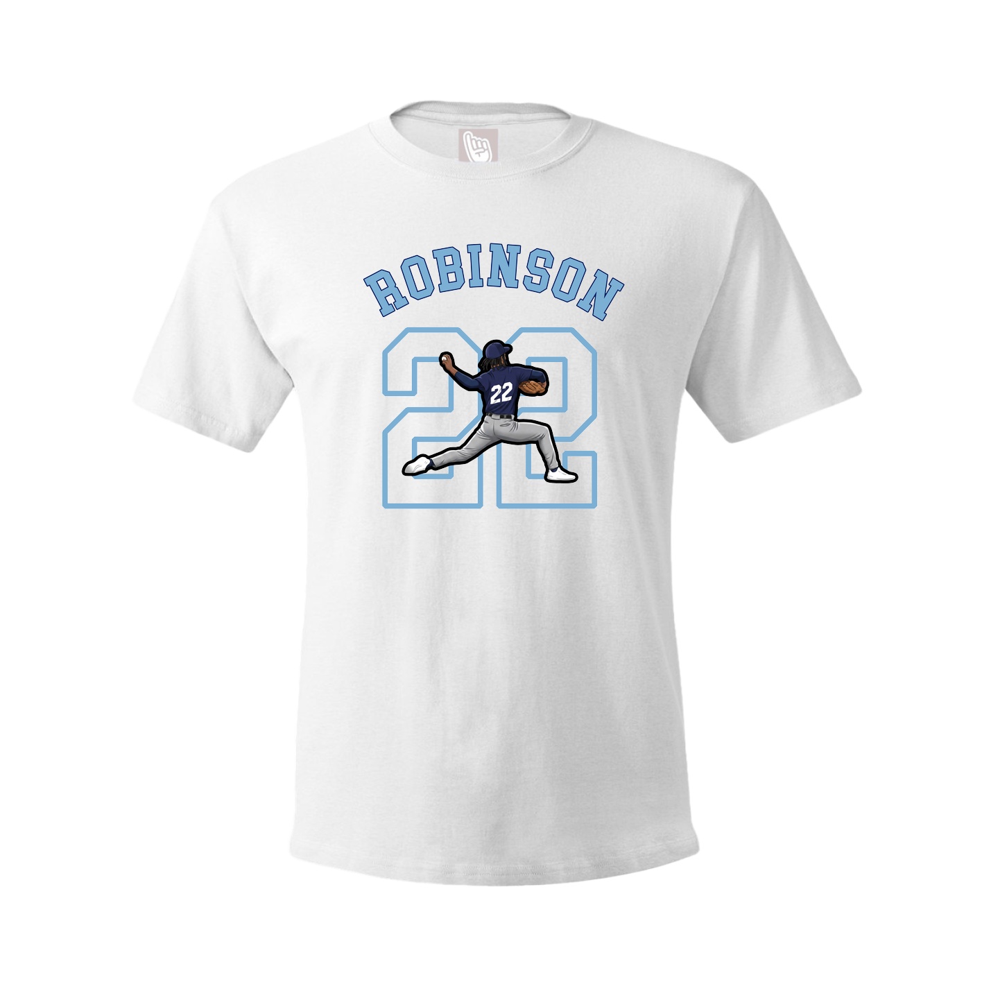 Youth Tee — Shirsey Arch in White
