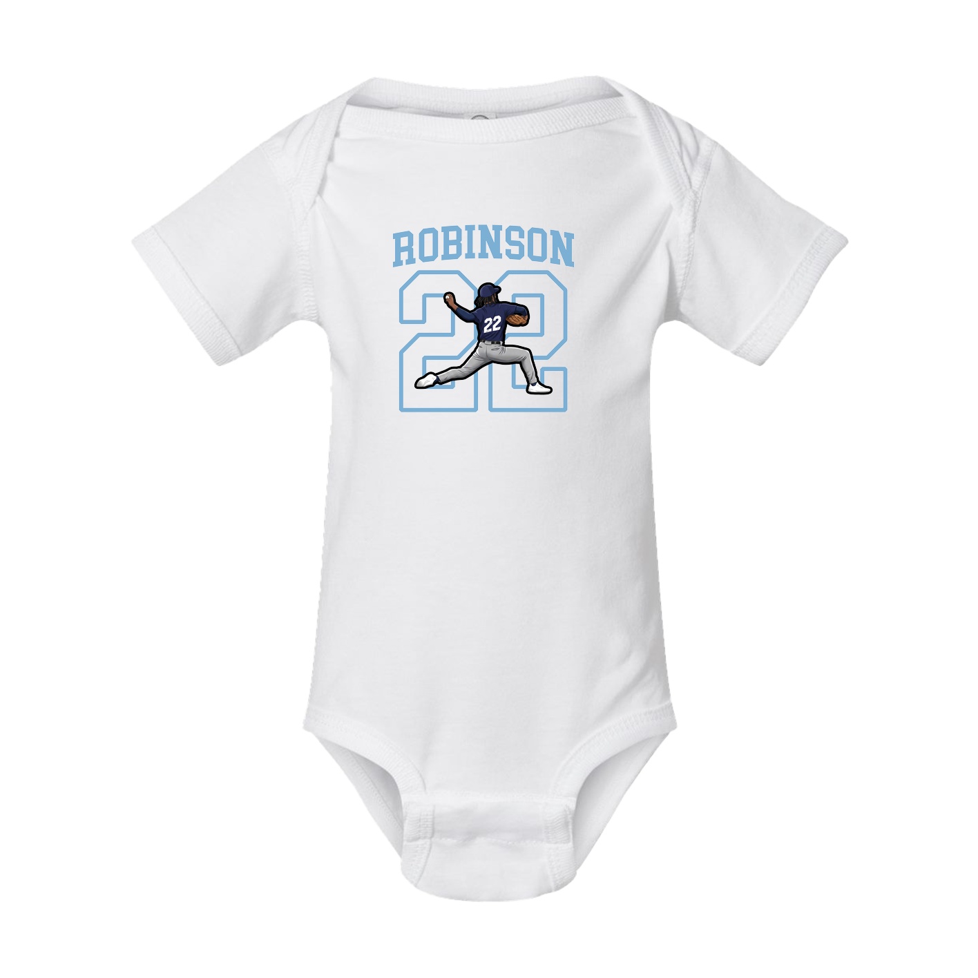 Baby Onesie — Shirsey in White