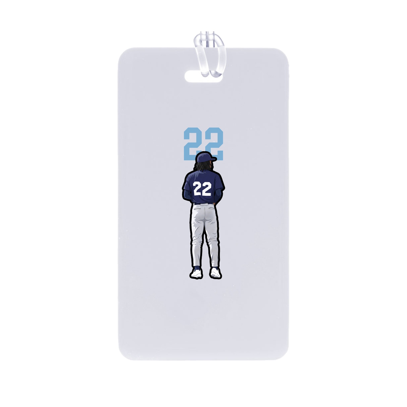 Bag Tag — Number Top in Classic