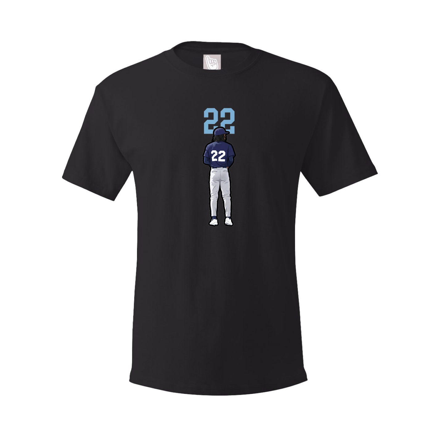 Tee — Number Top in Black
