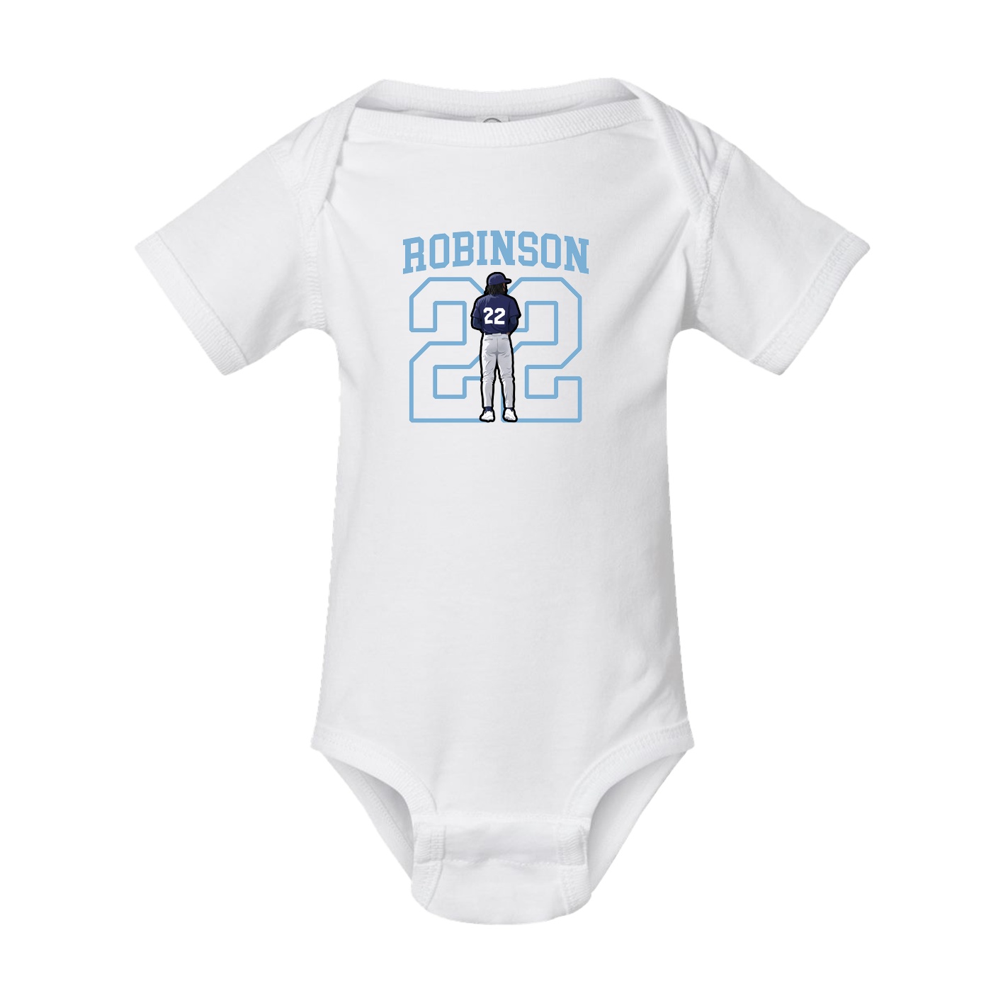 Baby Onesie — Shirsey in White